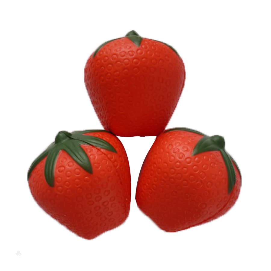 Strawberry Shape Stress Reliever