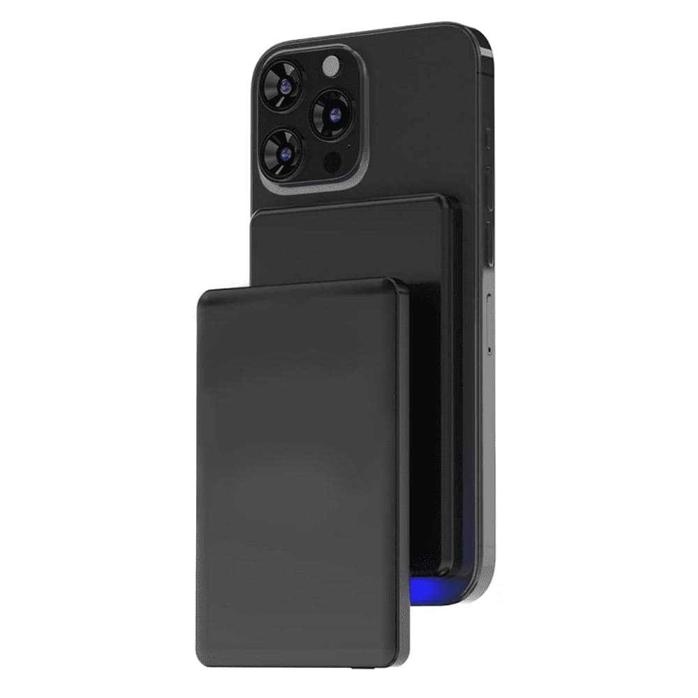 Slim Metal Magnetic Power Bank 5000 mAh