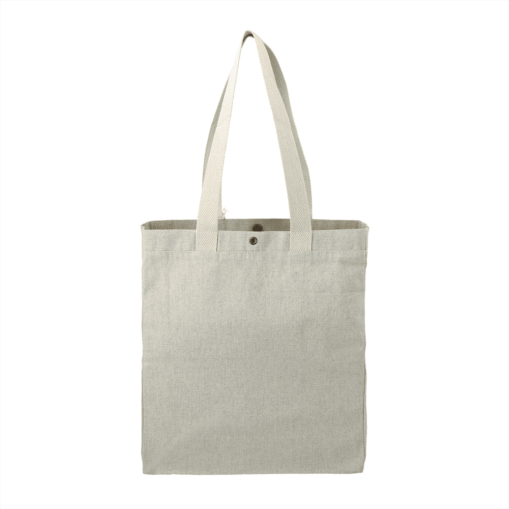 Repose 10oz Recycled Cotton Box Tote w/Snap