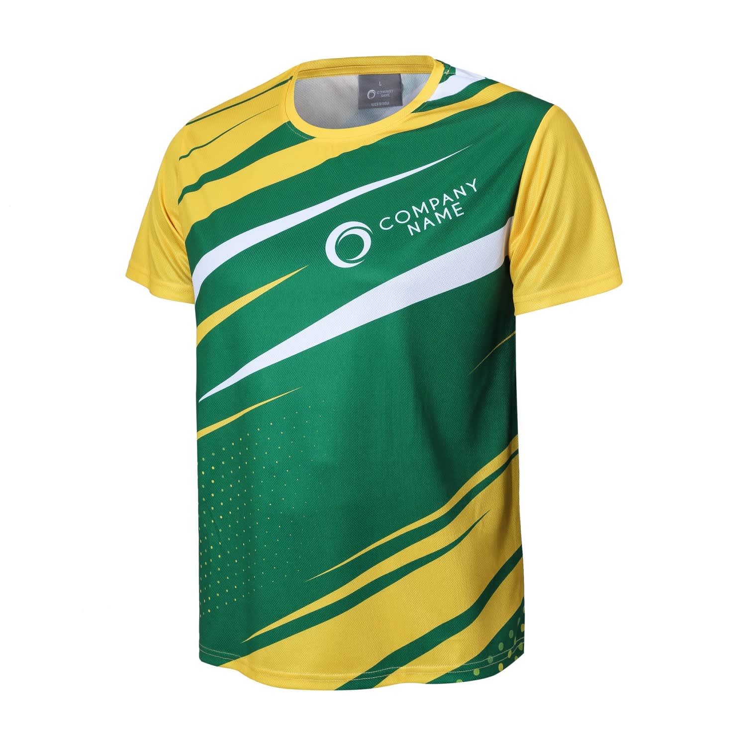 100% Polyester Sublimated Sports Tee Shirt