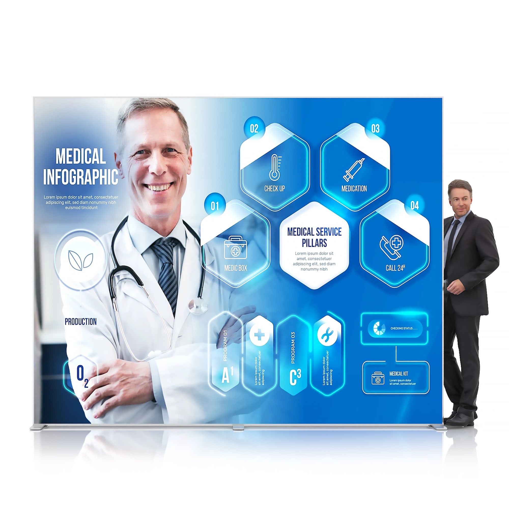 SEG Backlit LED Light Box Display (300 x 240cm)
