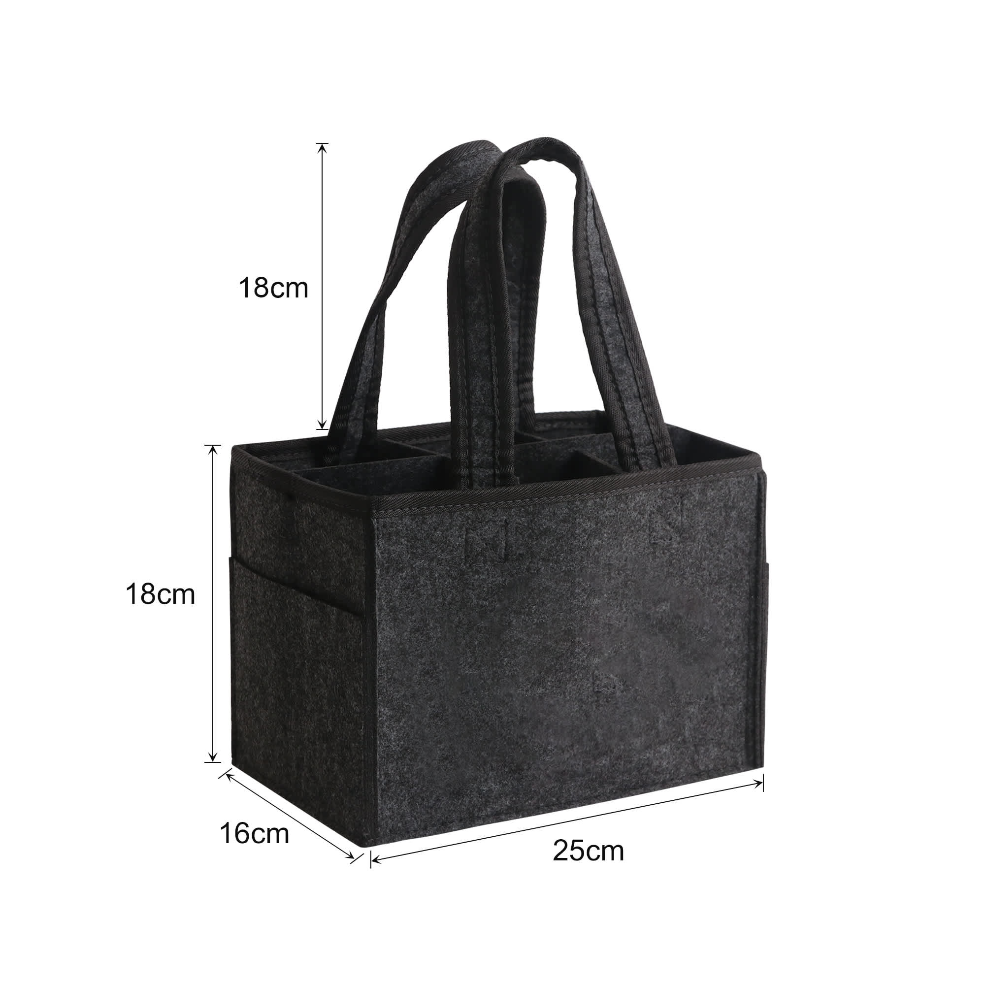 Felt Wine Tote Bag