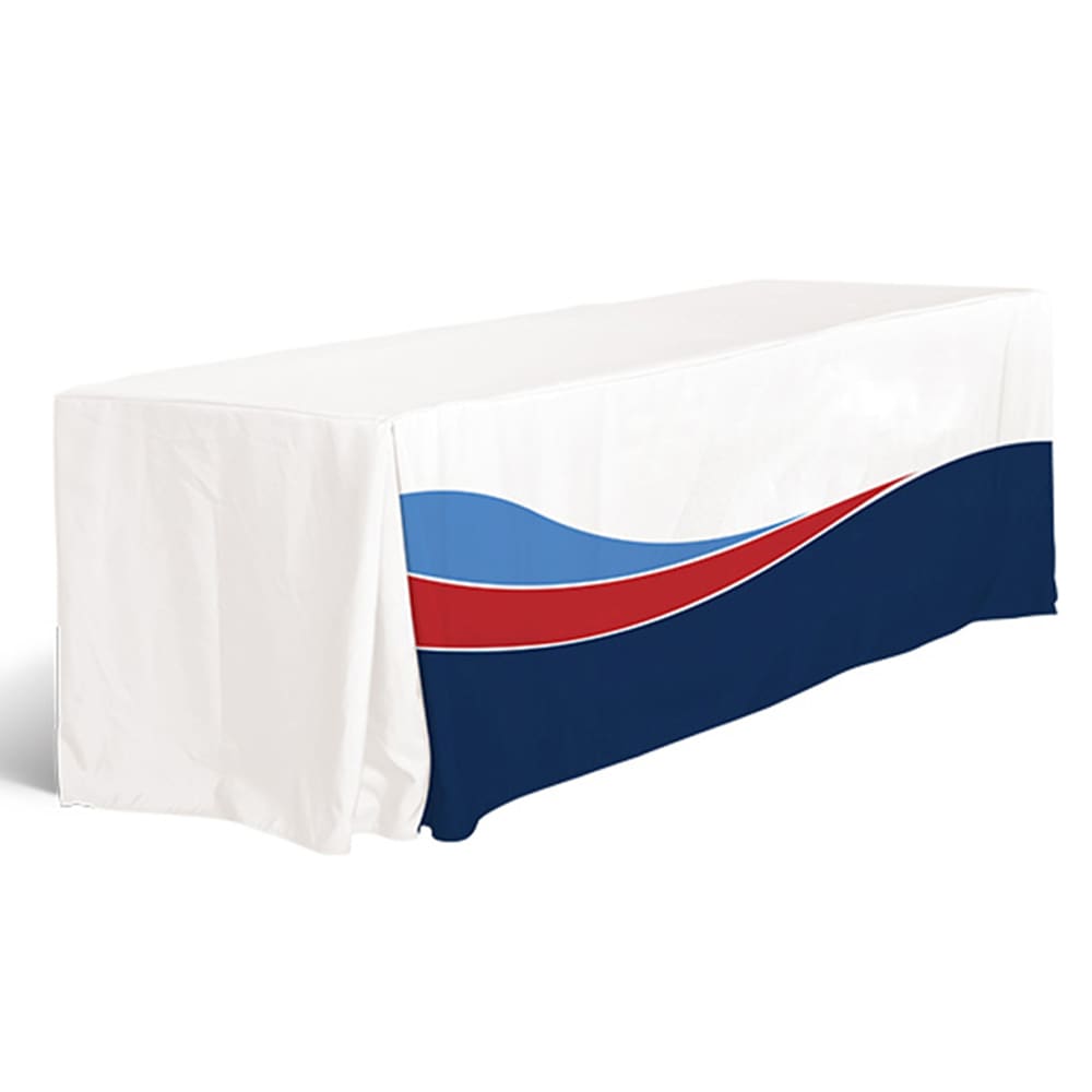 4 Side Pleated Table Cloth * 8ft