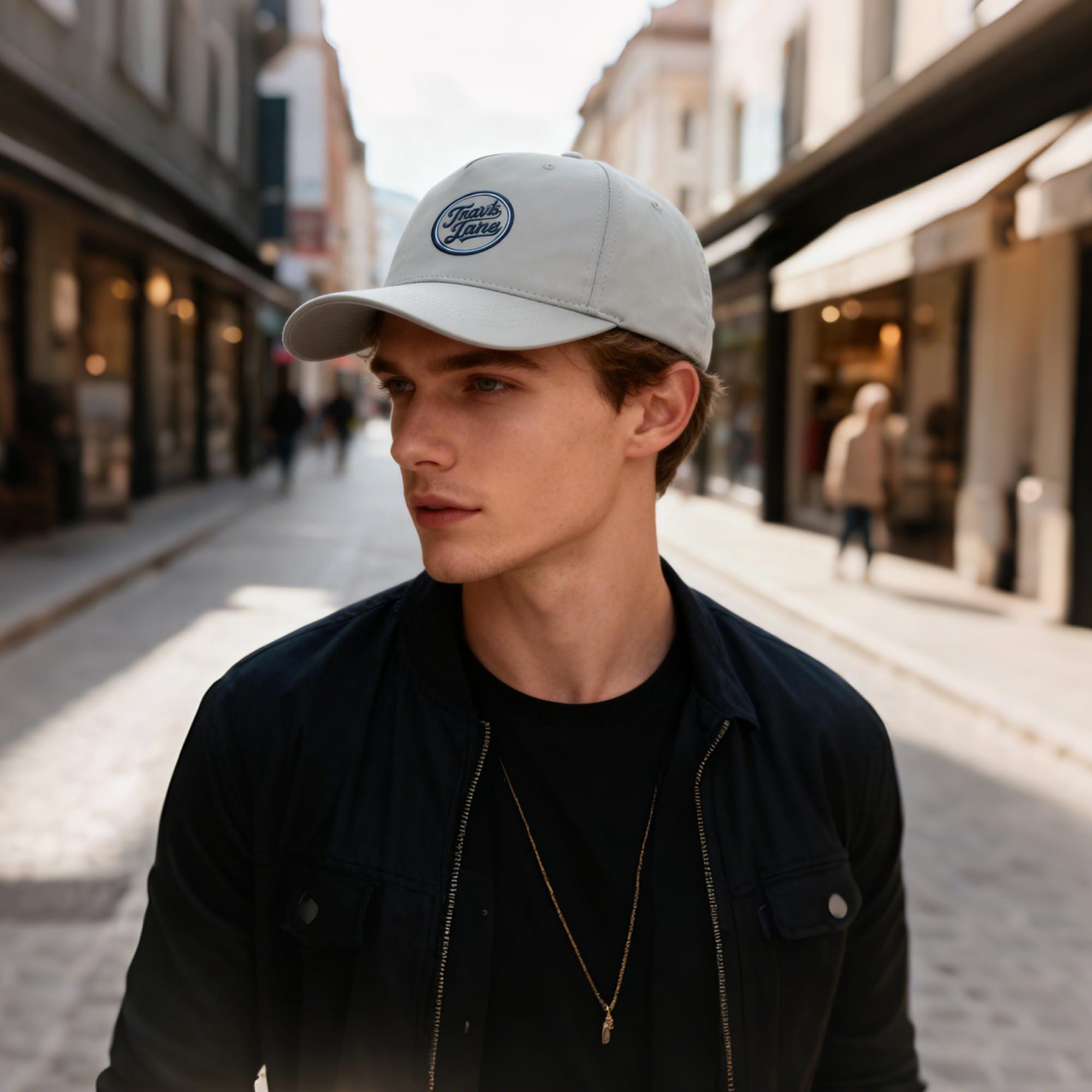 PU Leather Baseball Cap