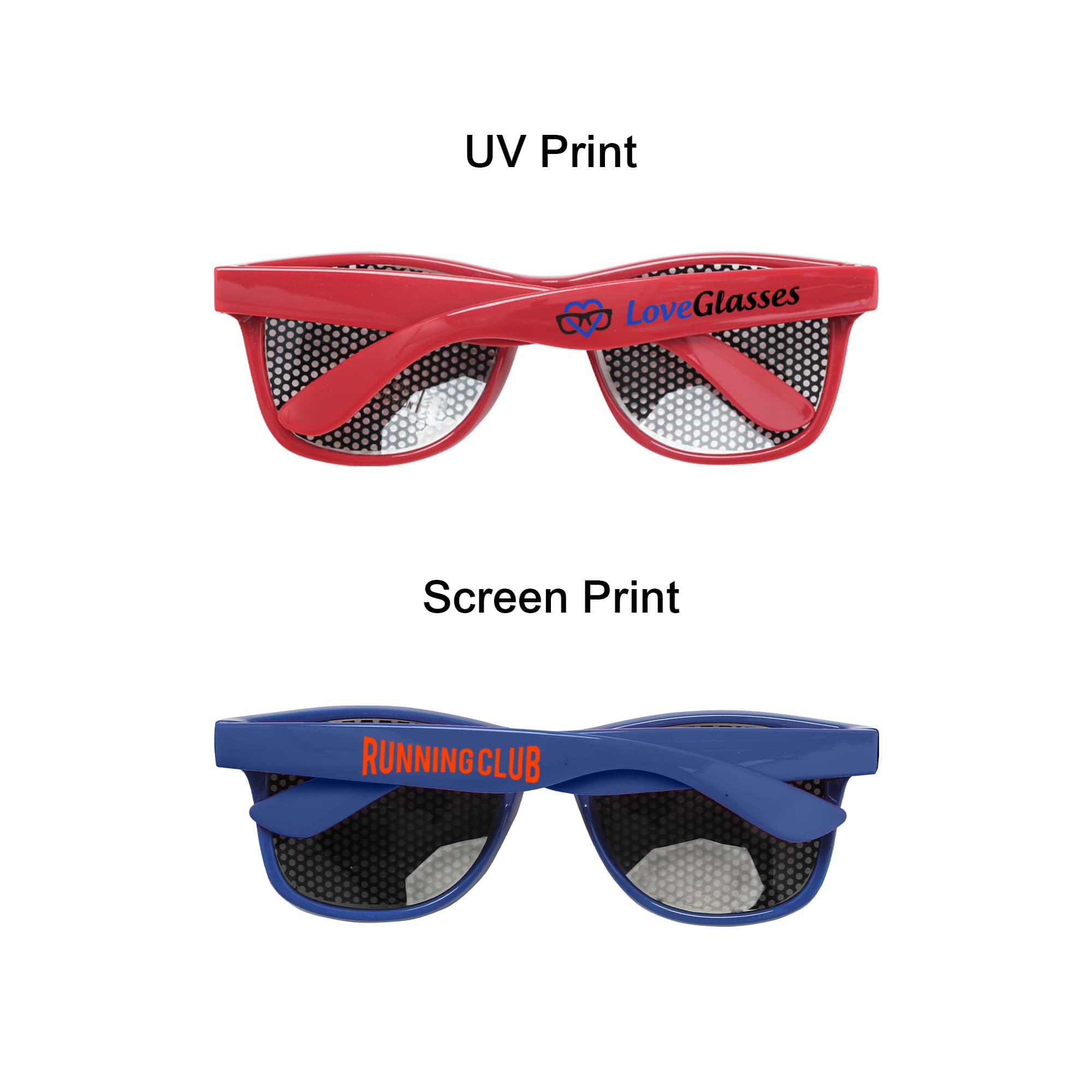 Pinhole Sticker Party Glasses