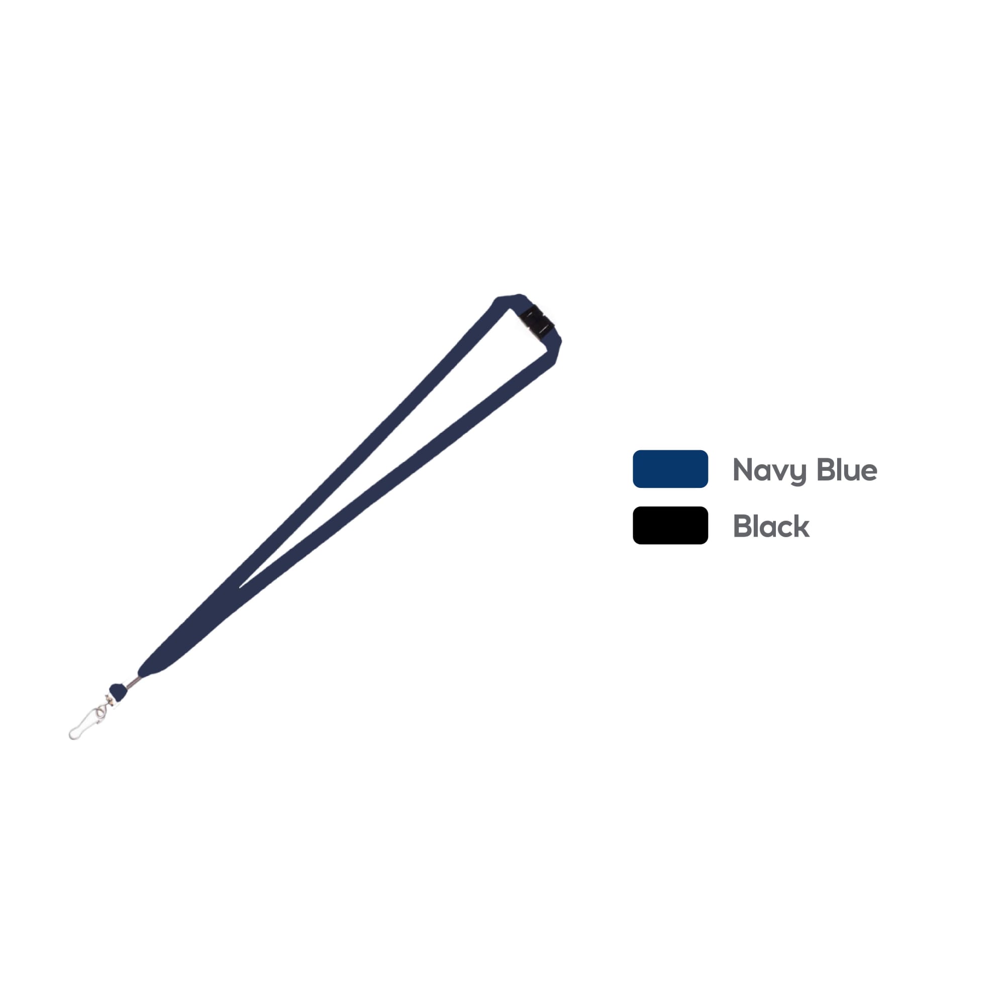 Unprinted Safety Bootlace Lanyard