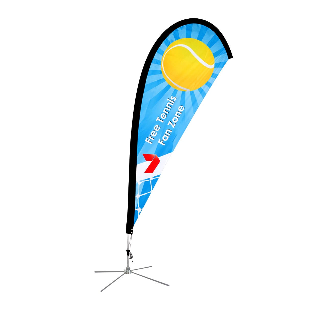 Large(109*388cm) Teardrop Banners 15ft