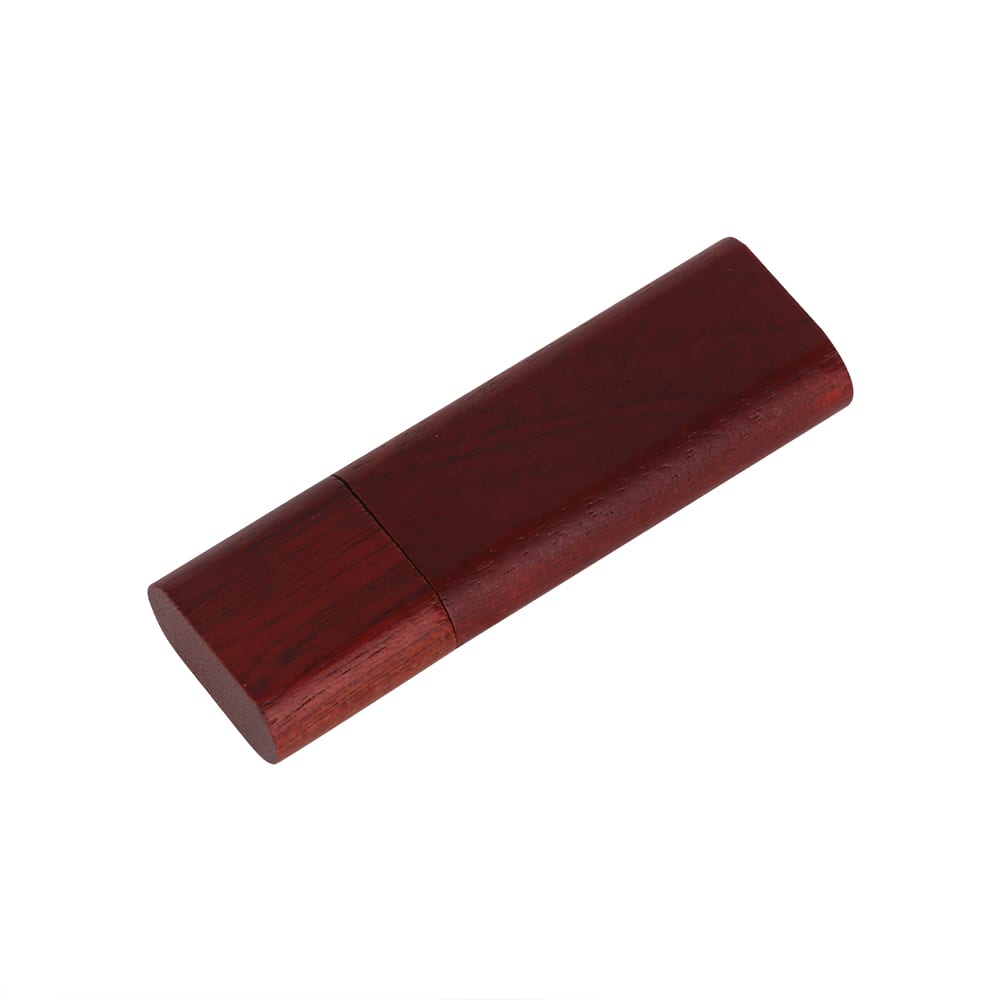 Rounded Wooden Flash Drive