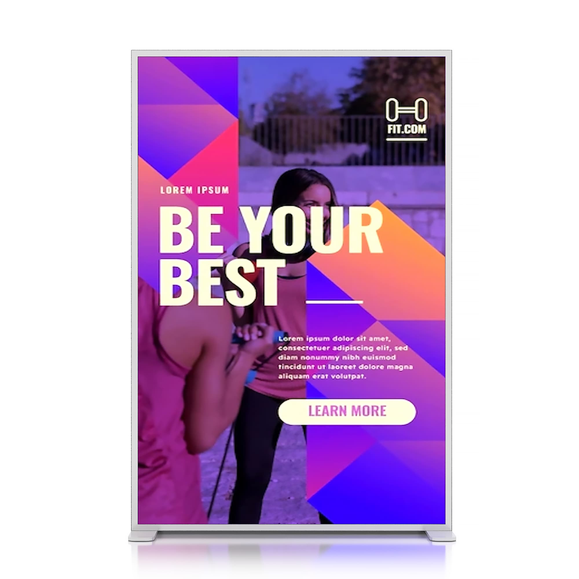 SEG Backlit LED Light Box Display (100 x 150cm)