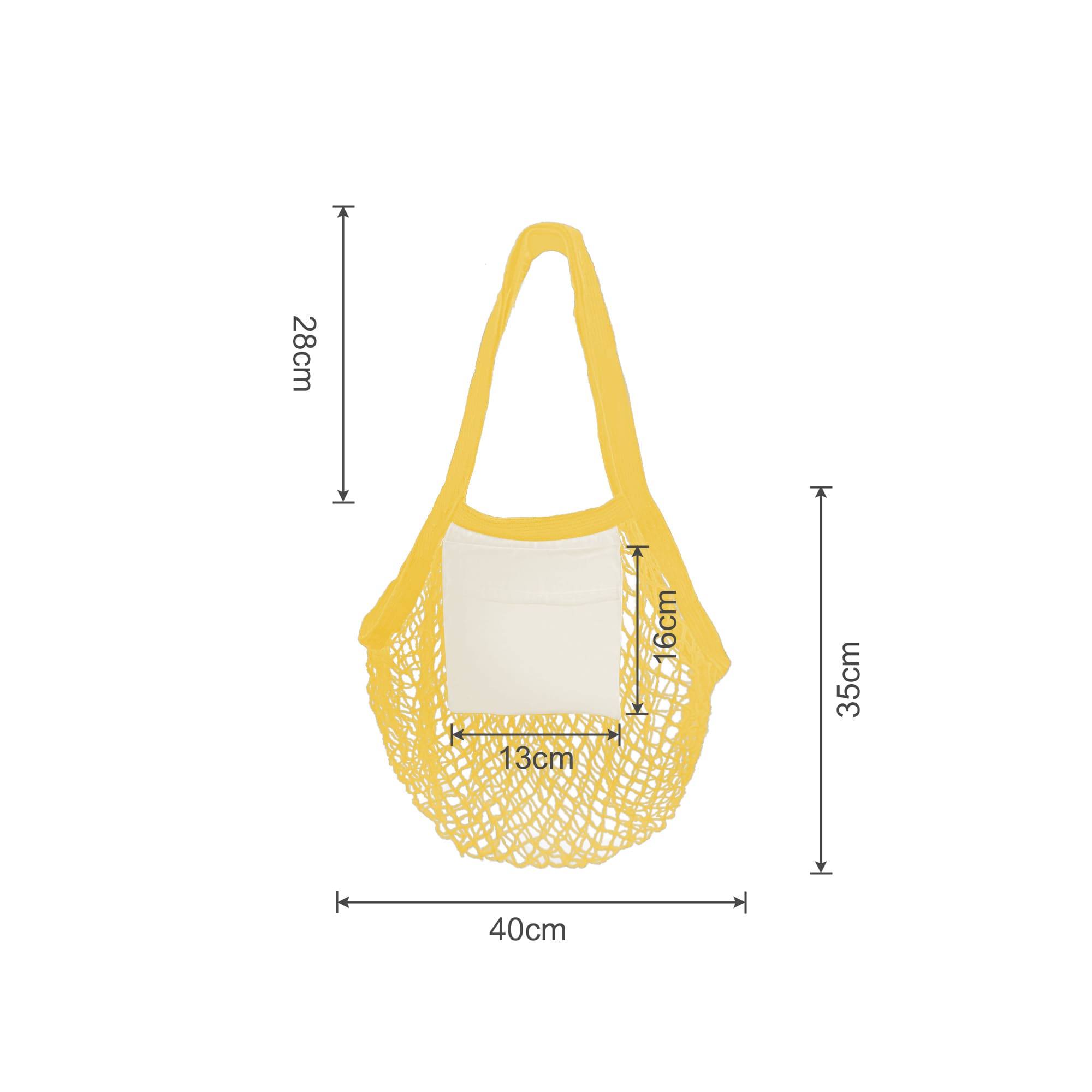 Mesh Foldaway Cotton Tote bag