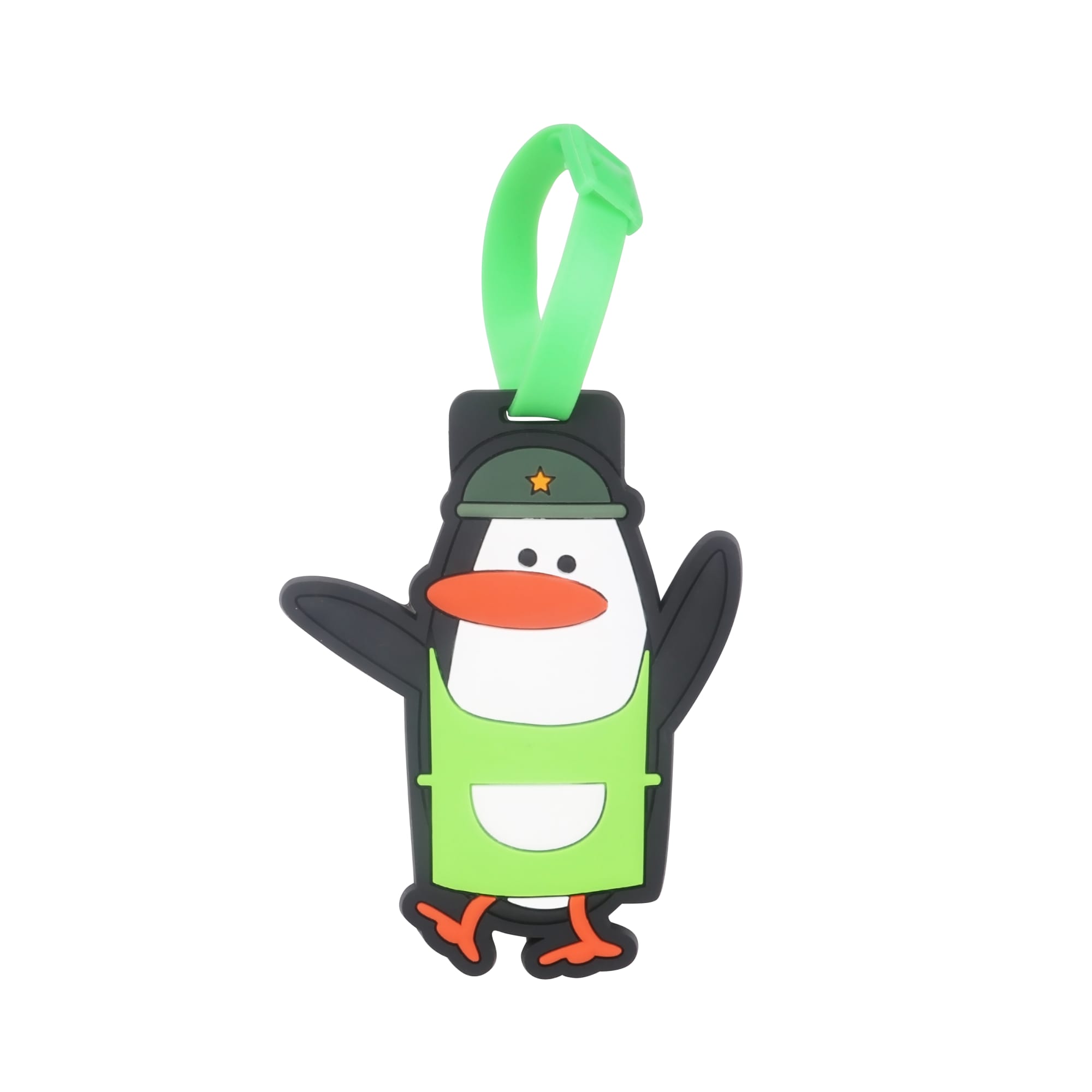 Custom Shaped PVC Luggage Tag