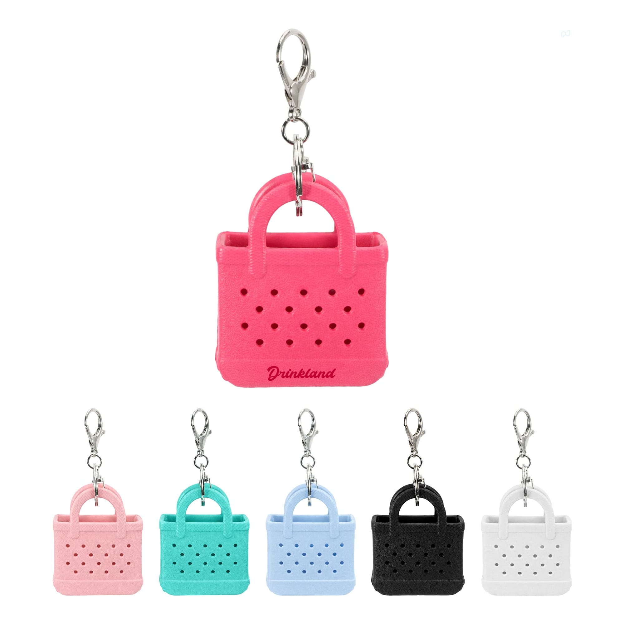 Mini EVA Holes Bag Keychain