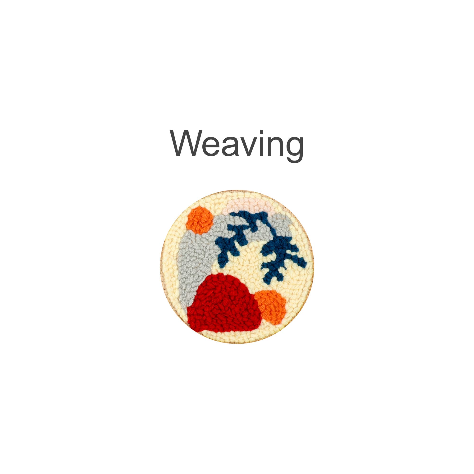 Custom Punch Needle Coaster Kit