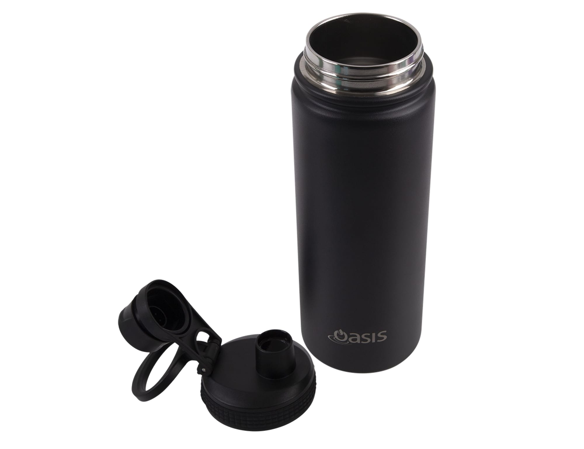 Oasis Challenger 550ml Vacuum Sports Screw Cap Bottle