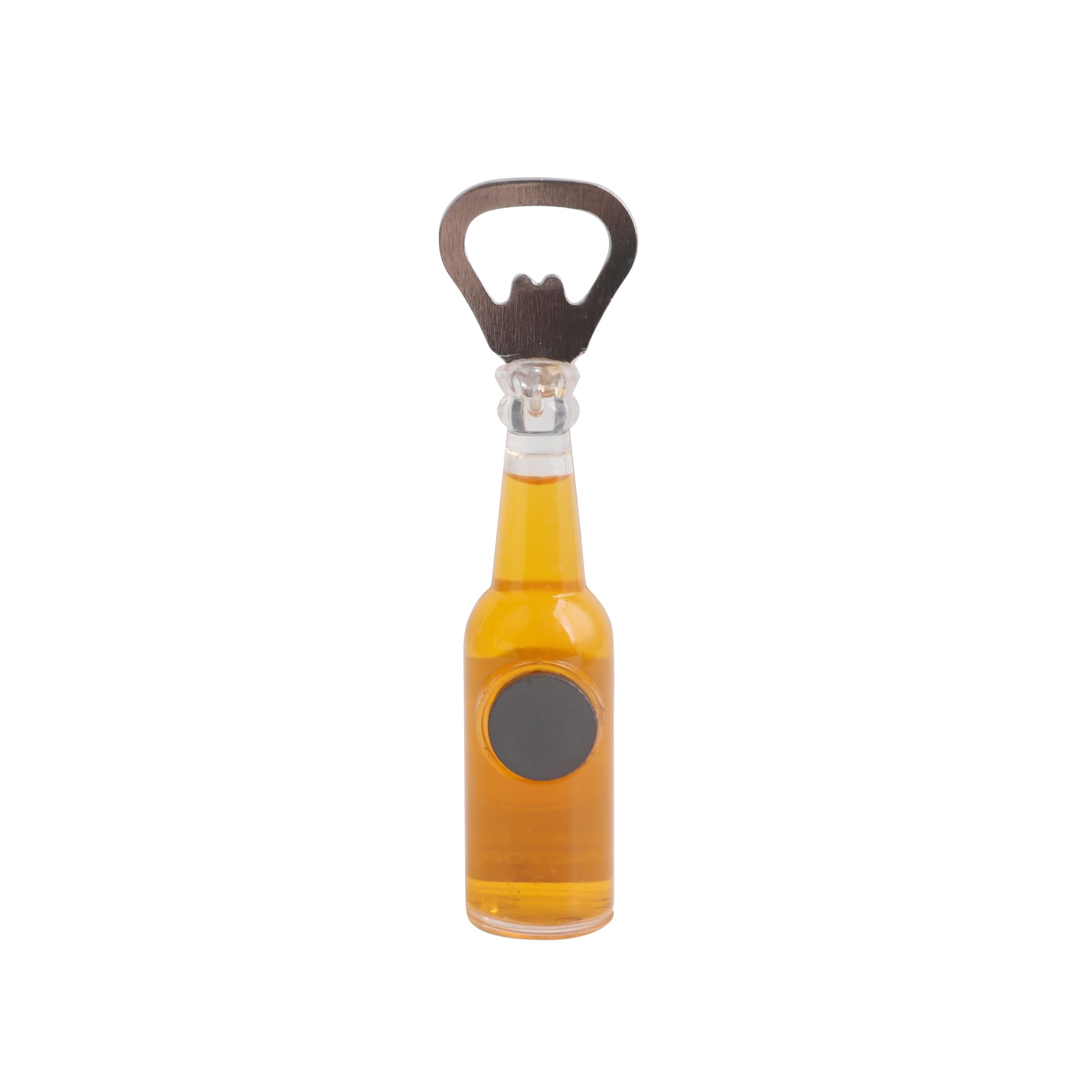 Bottle Shaped Opener with Fridge Magnet