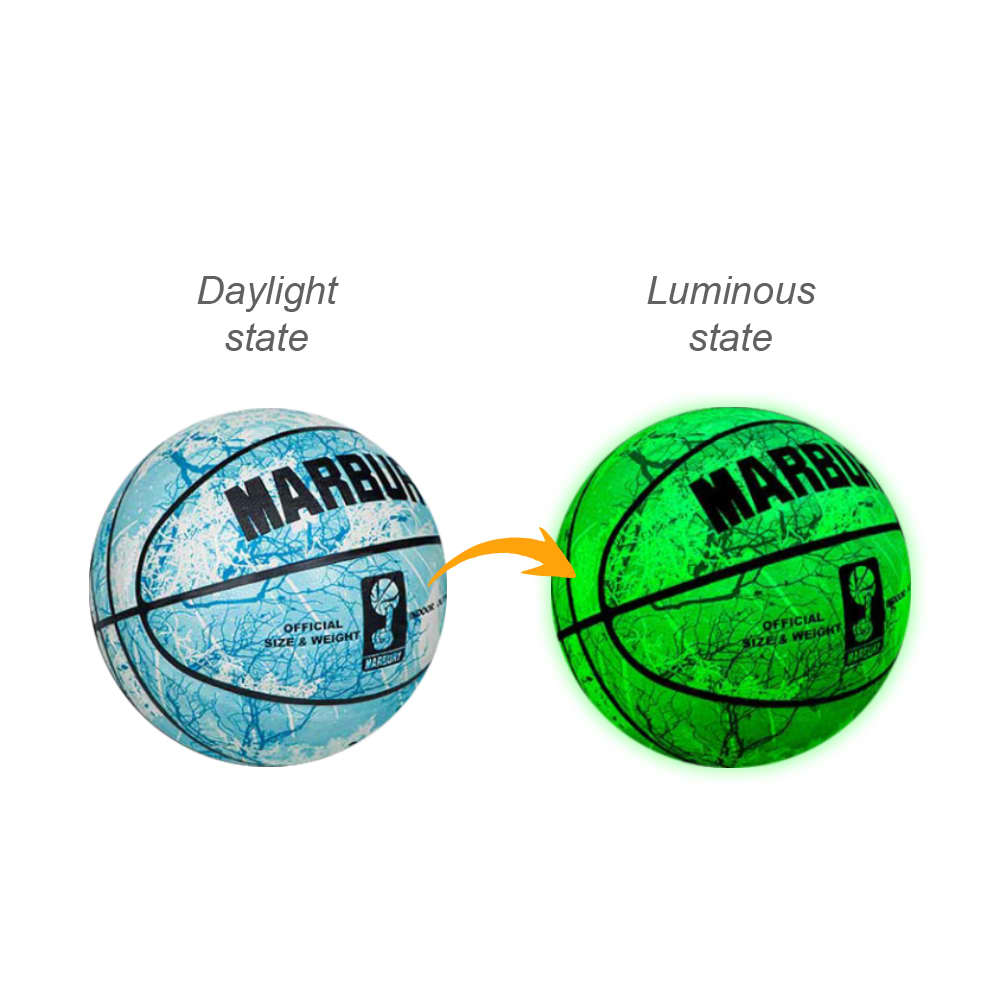Glowing PU Basketball