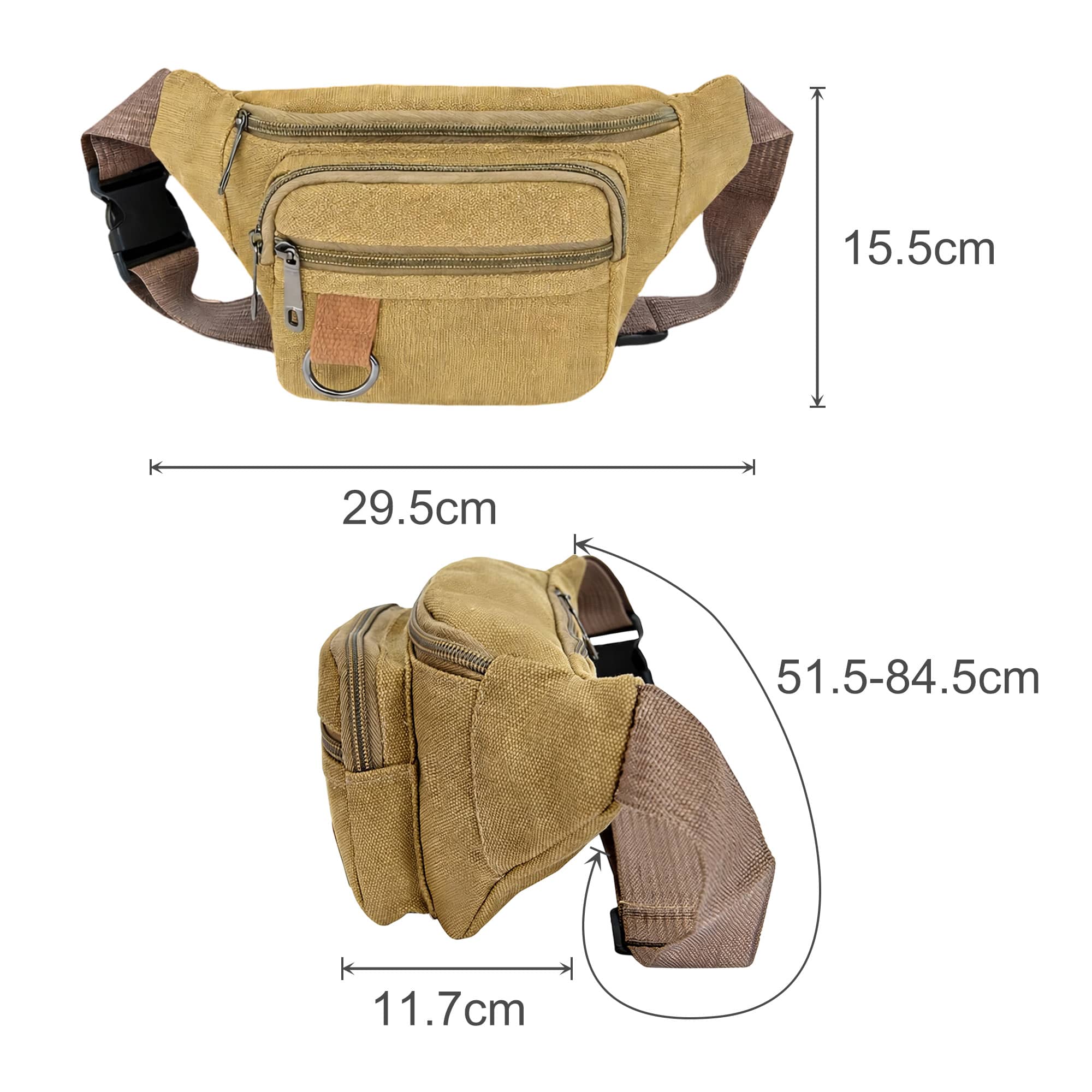 Canvas Waist Bag