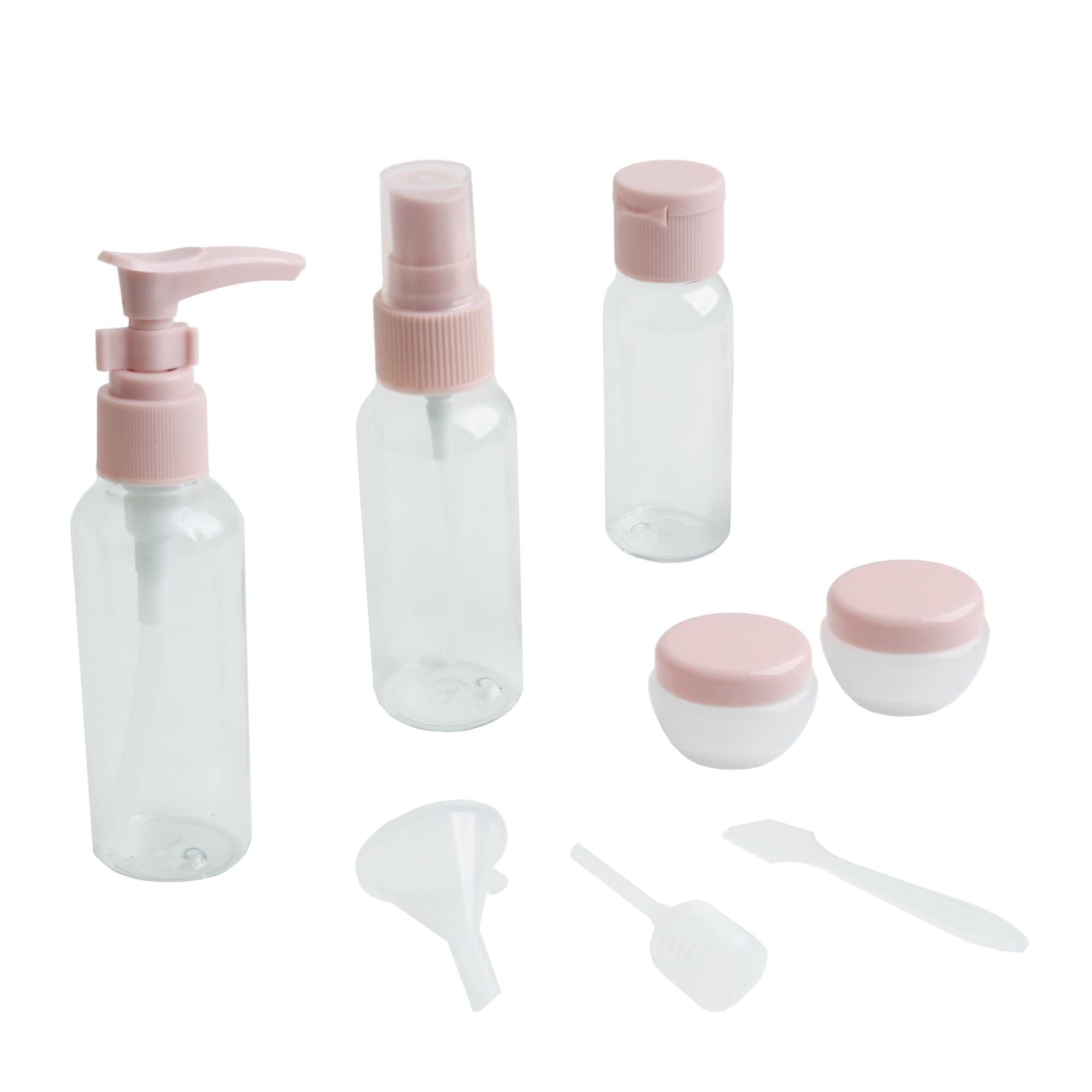 PET Cosmetic Travel Bottle Kit