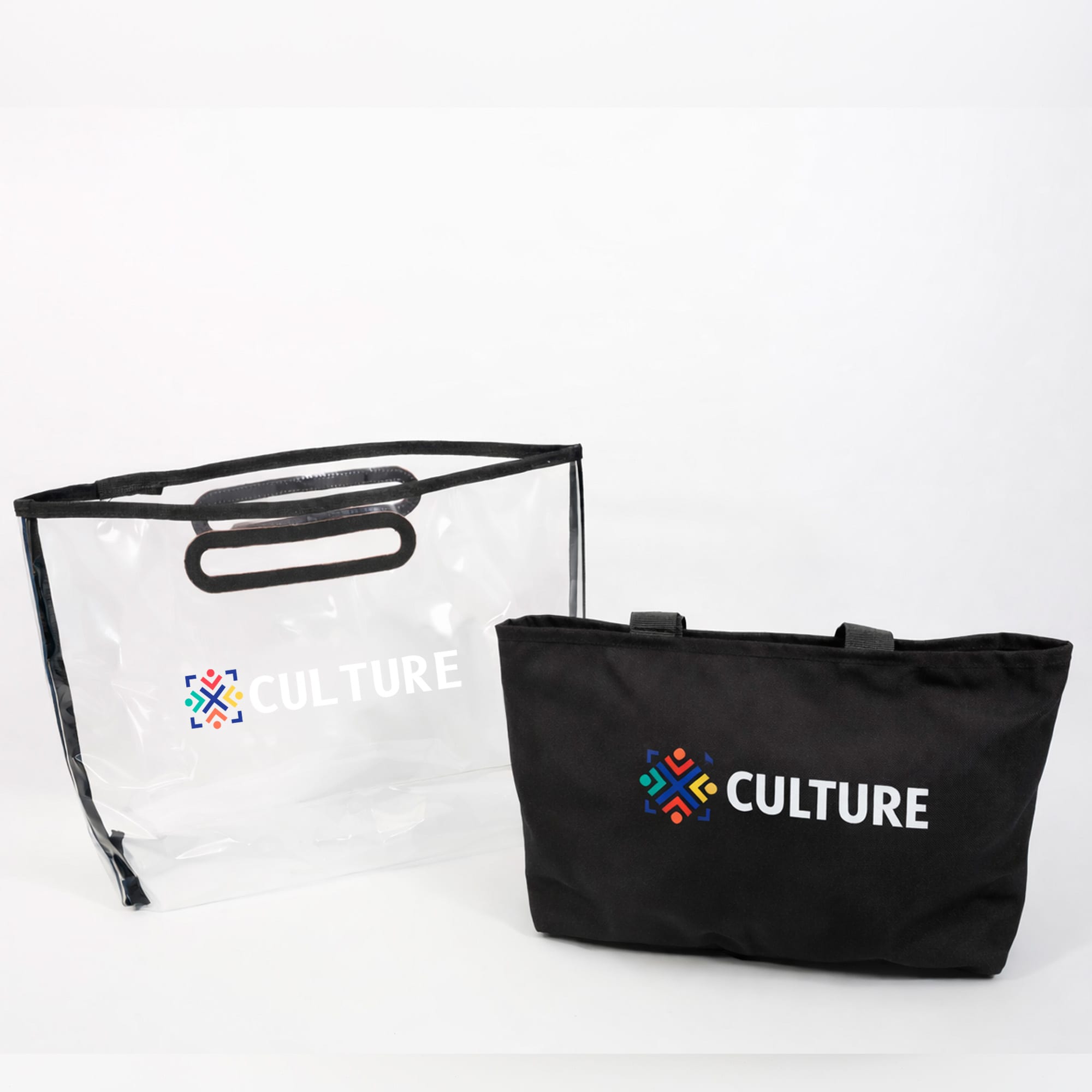 Tote Bag With Detachable PVC Cover