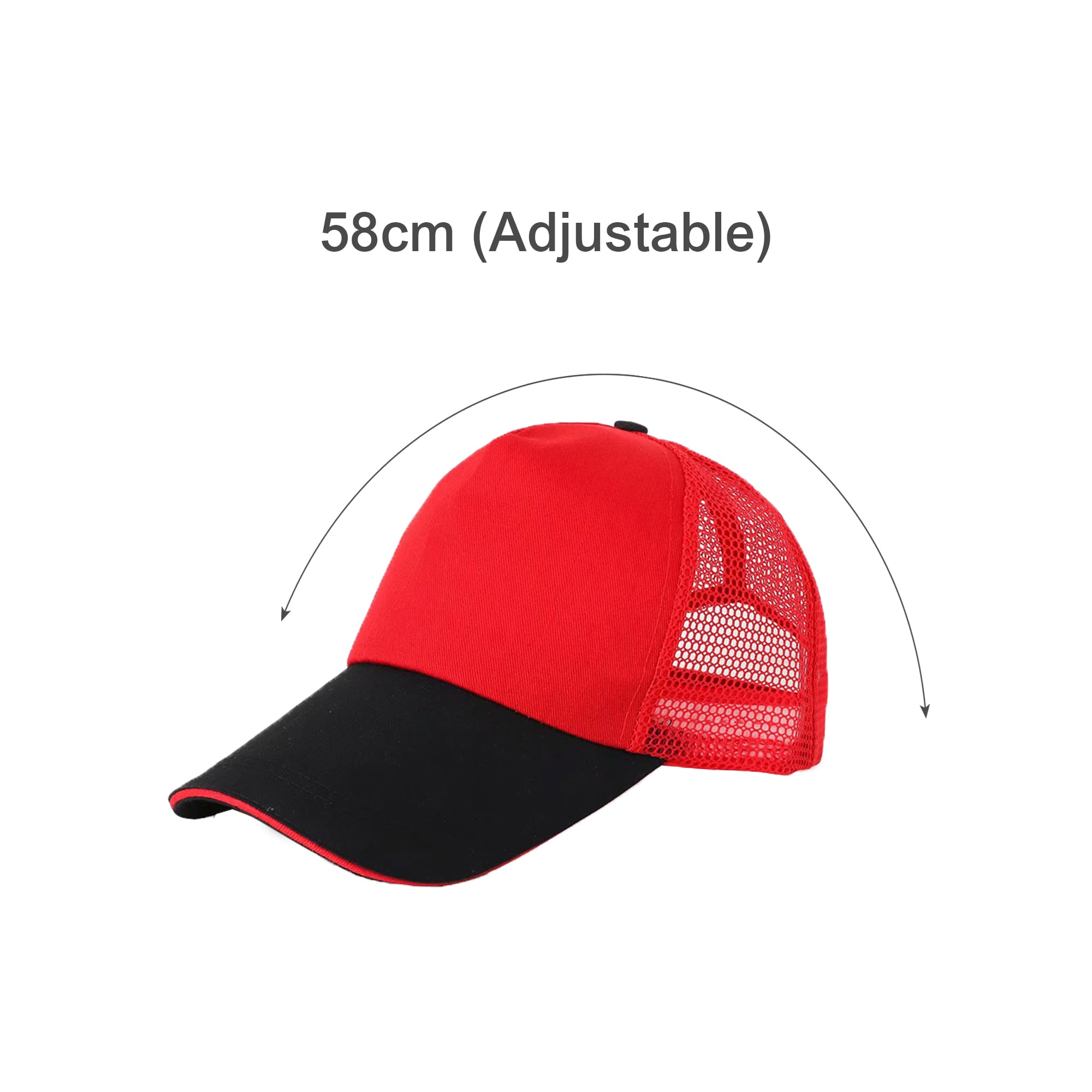 5 Panel Sandwich Mesh Back Peak Cap