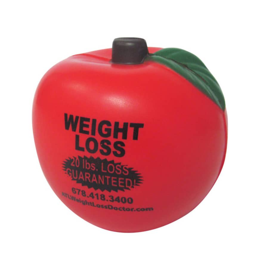 Apple Shape Stress Reliever