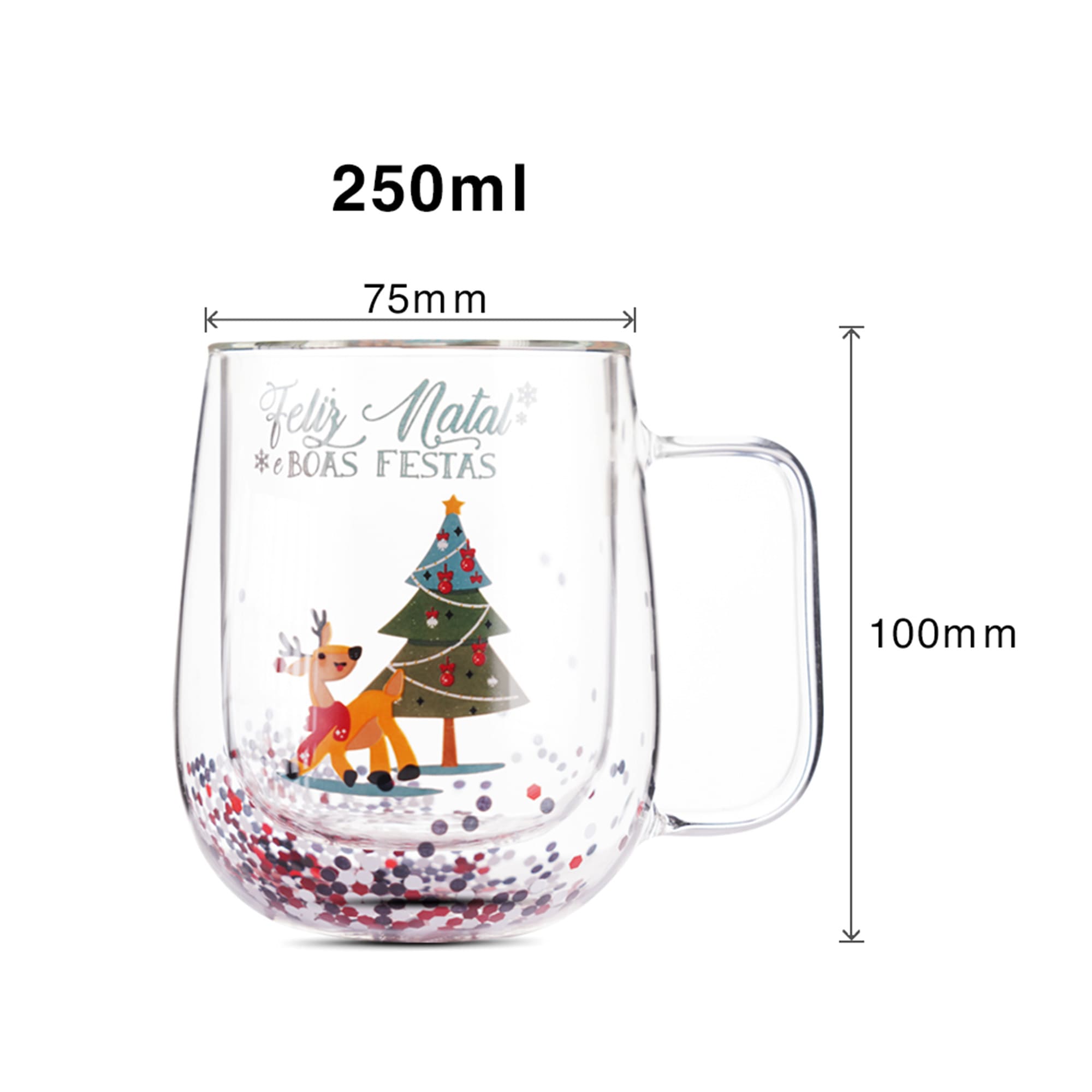 Christmas Double Wall Mug