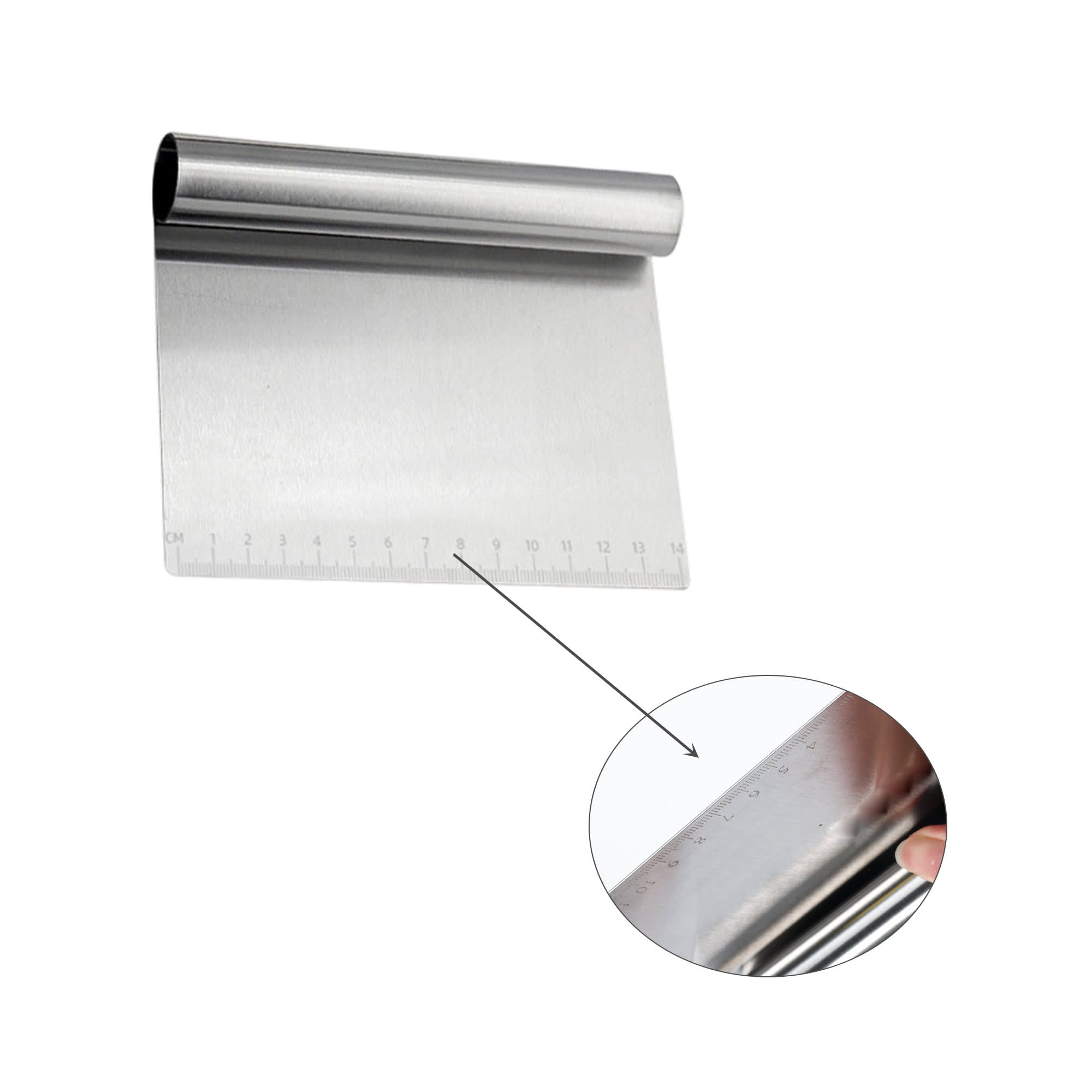 Stainless Steel Flour Cutter With Measurements