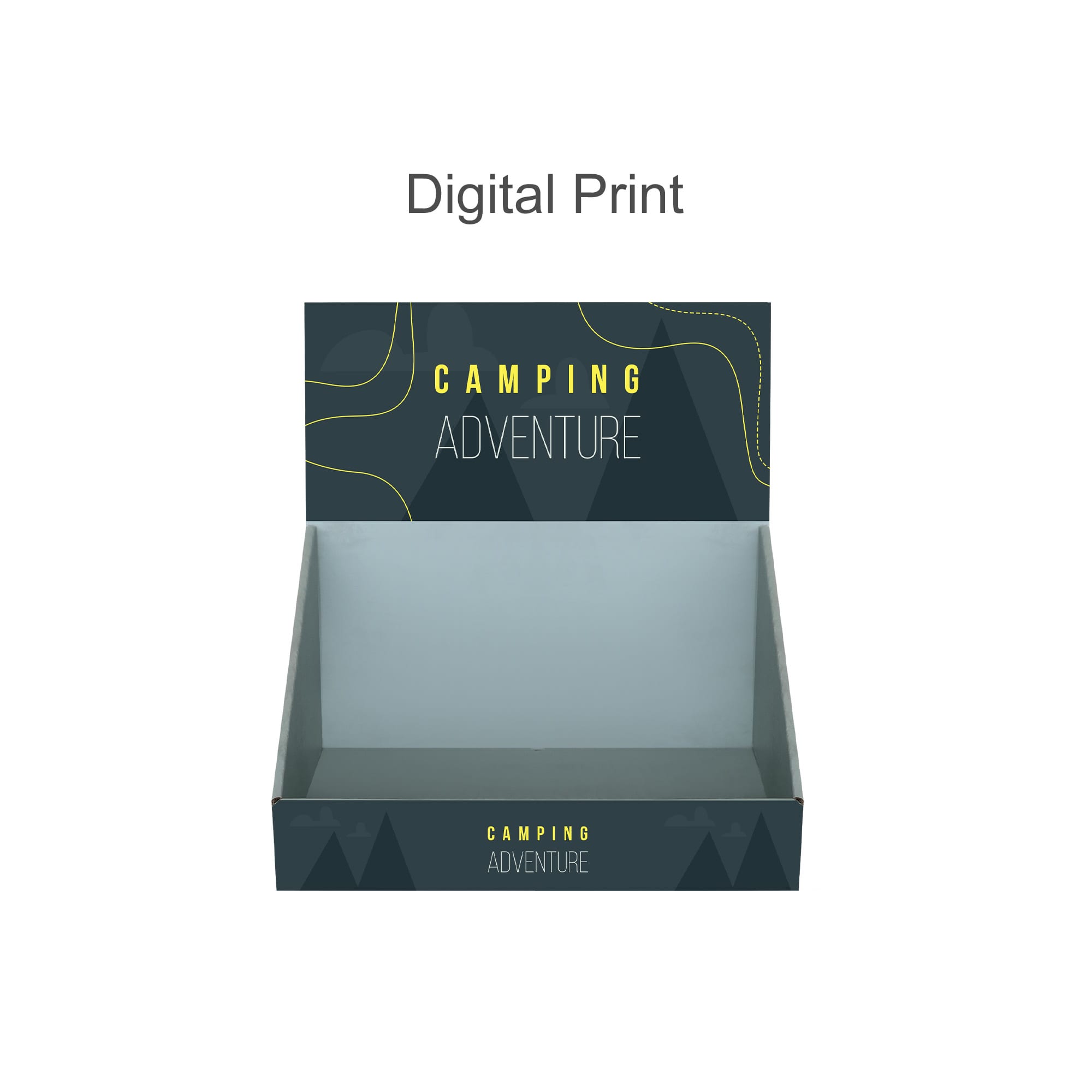 Corrugated Cardboard Counter Display