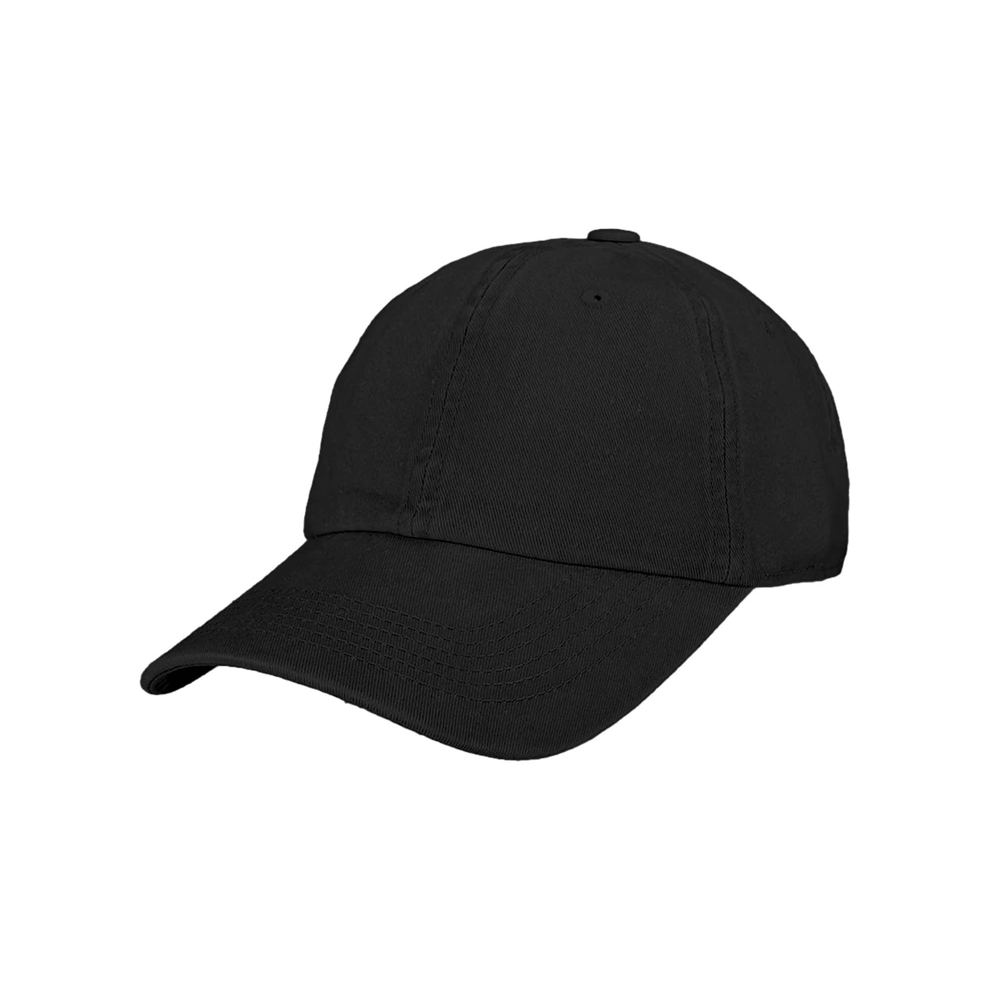 6 Panel Premium Washed Cotton Baseball Cap
