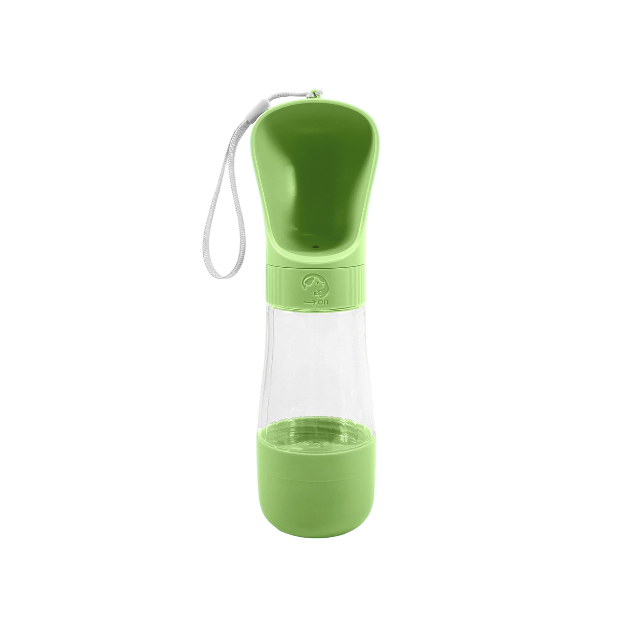 Pet Water Bottle with Food Container
