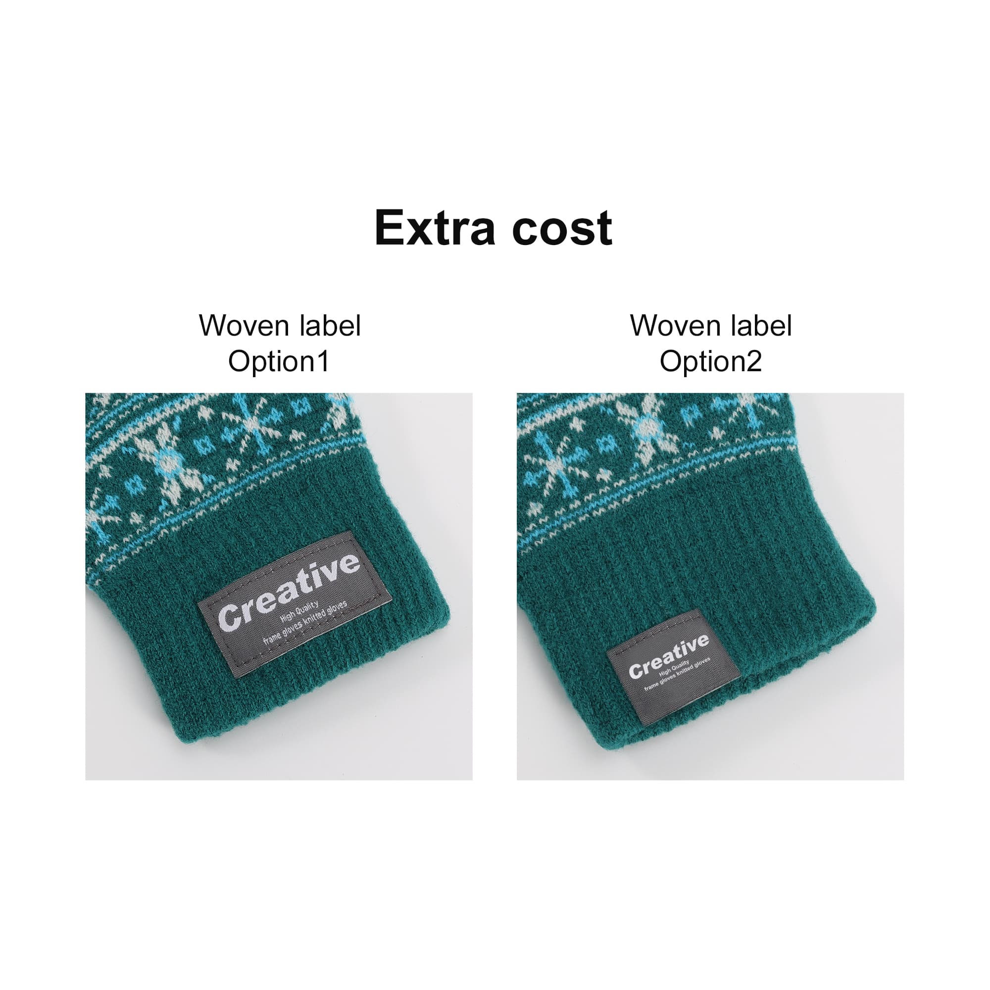 Kids Jacquard Gloves