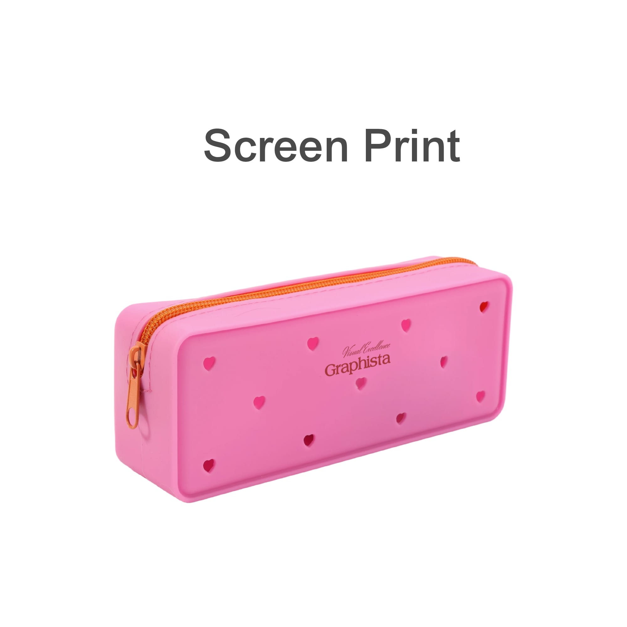 Silicone Holes Pencil Case