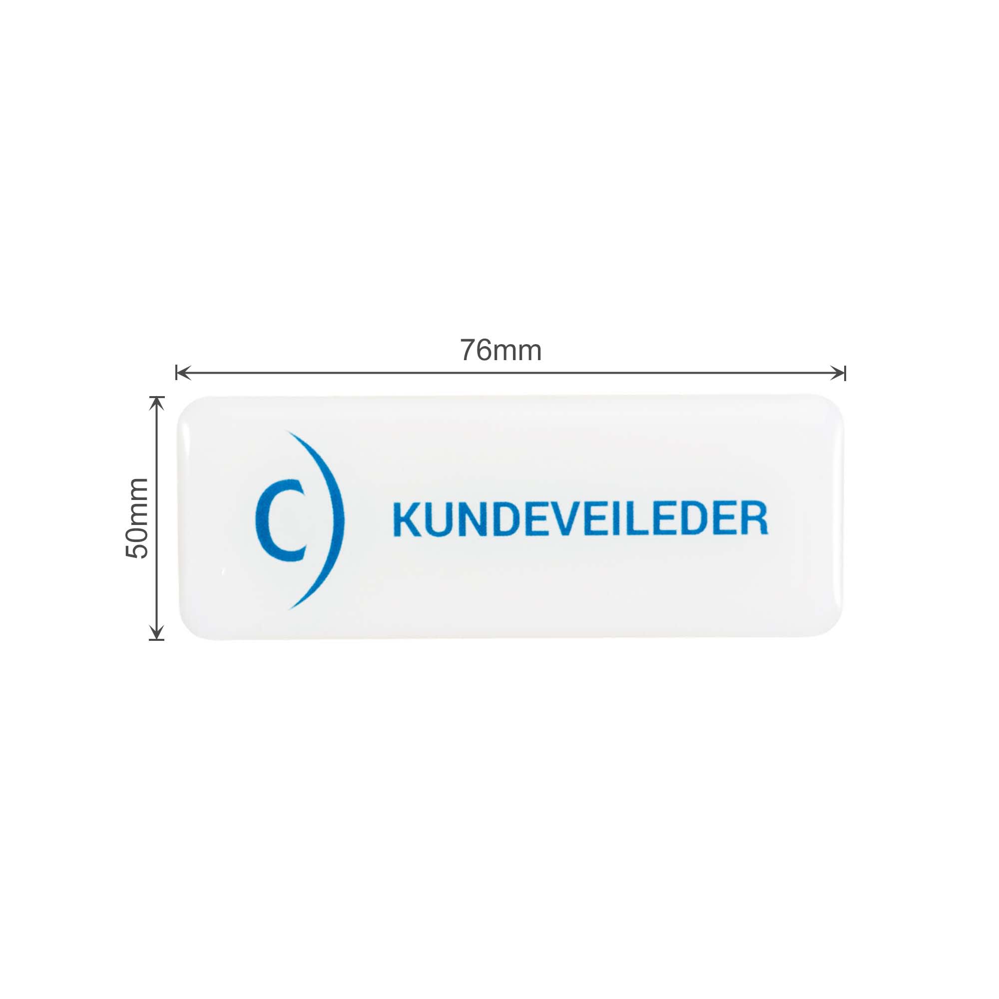 Custom Acrylic Name Badge