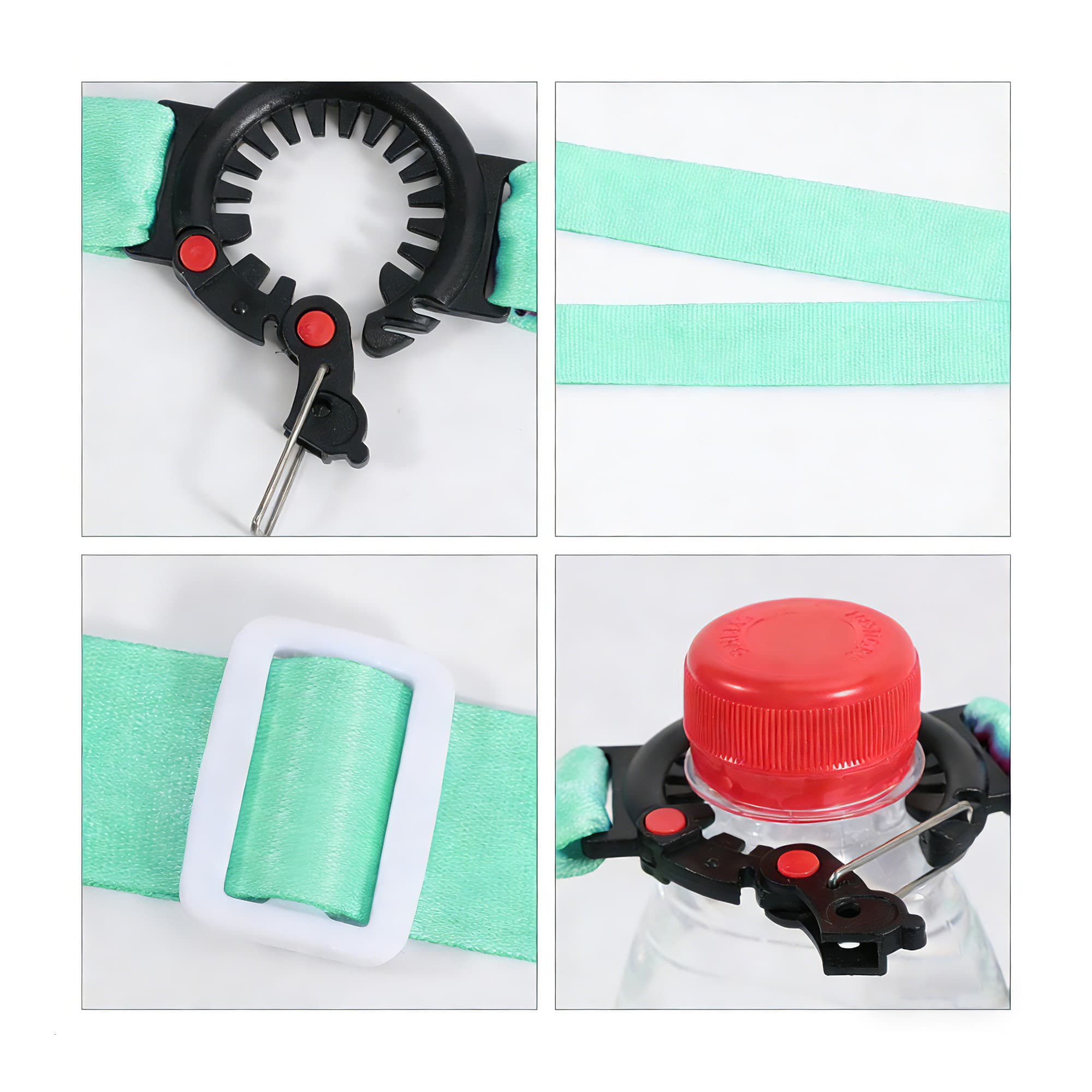 RPET Water Bottle Lanyard
