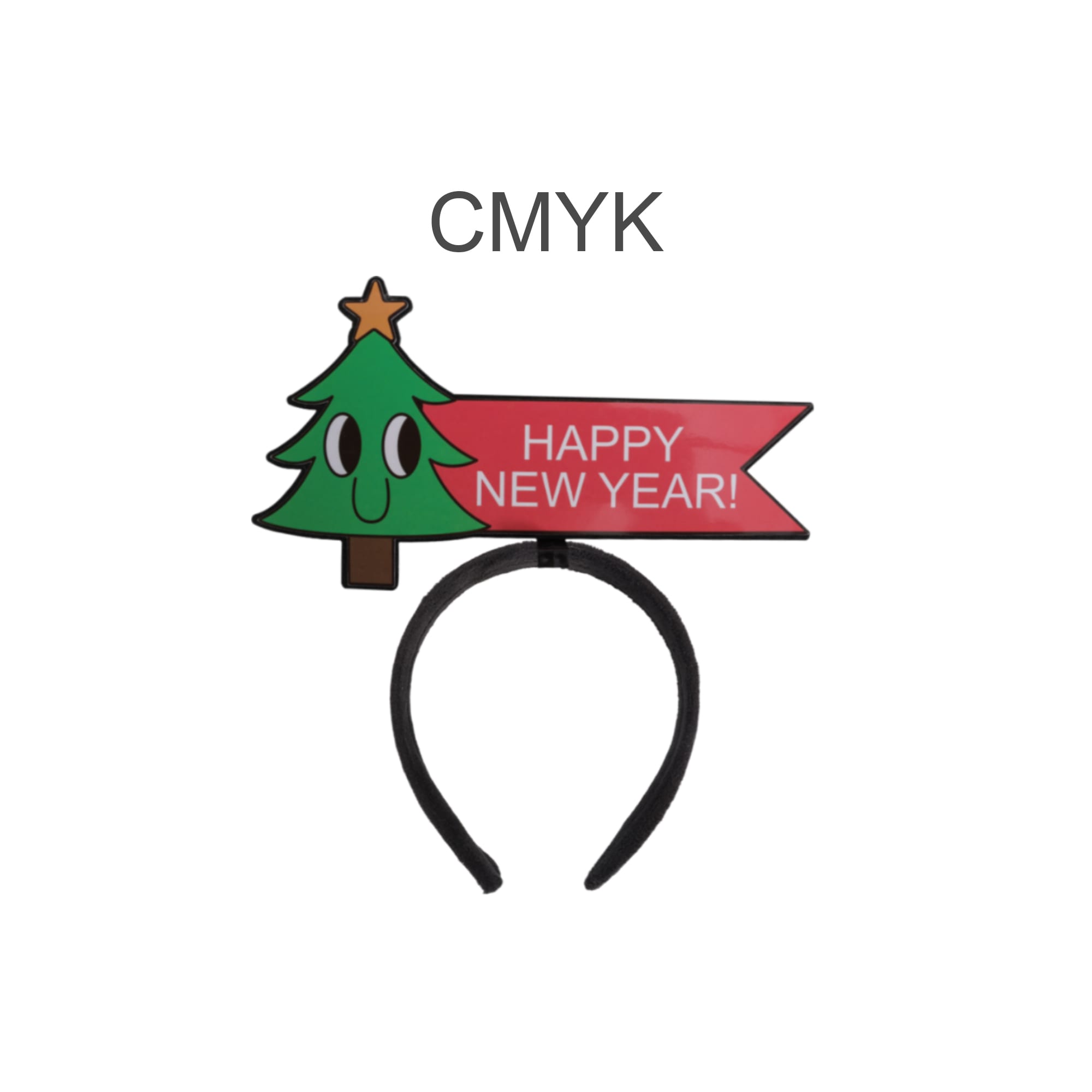 Glossy Coated Topper Headband