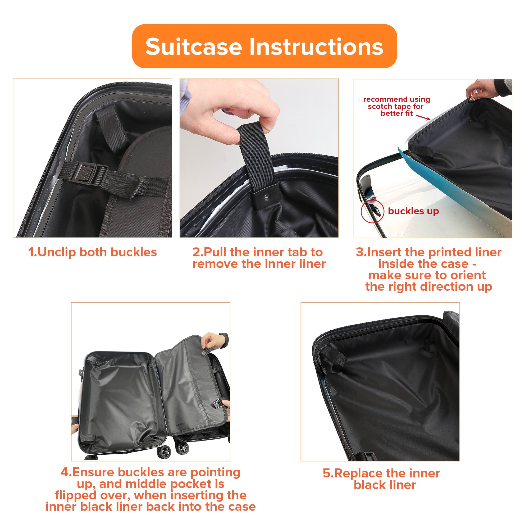 Custom Insert Suitcase