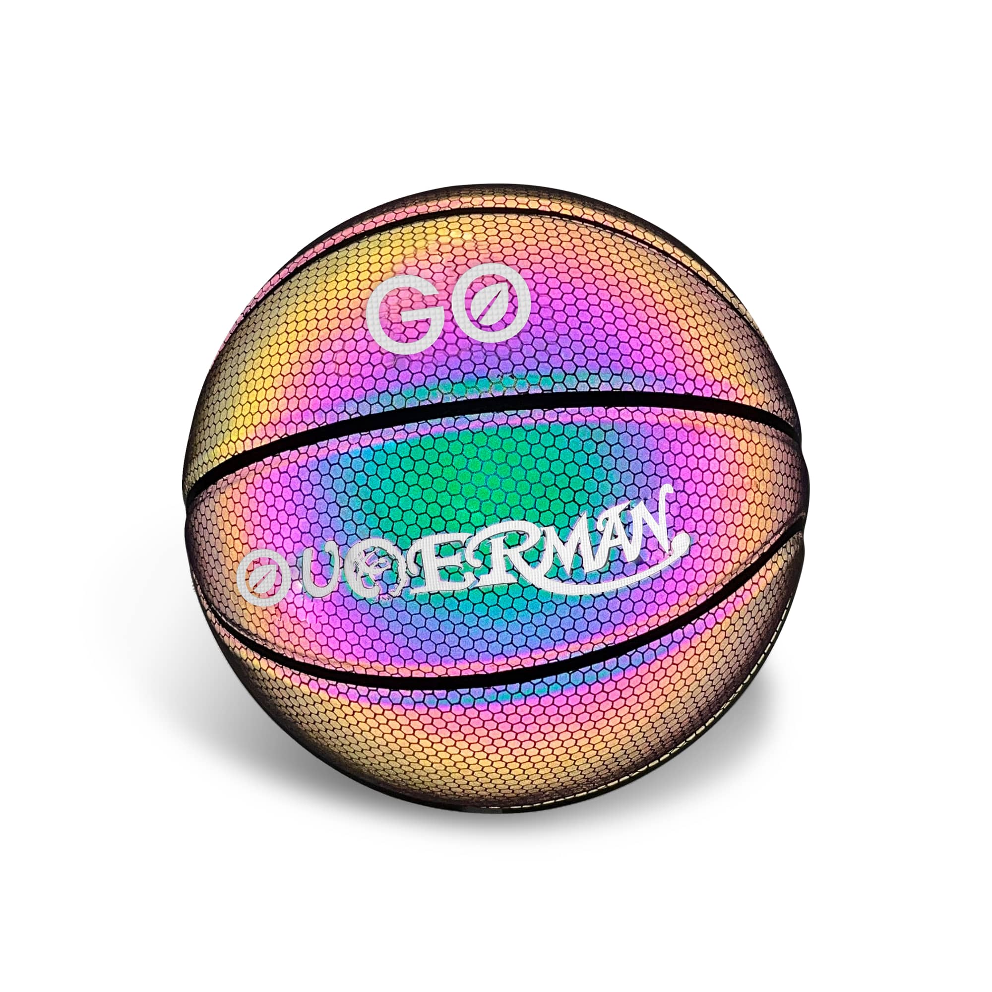 Holographic Glowing Basketball