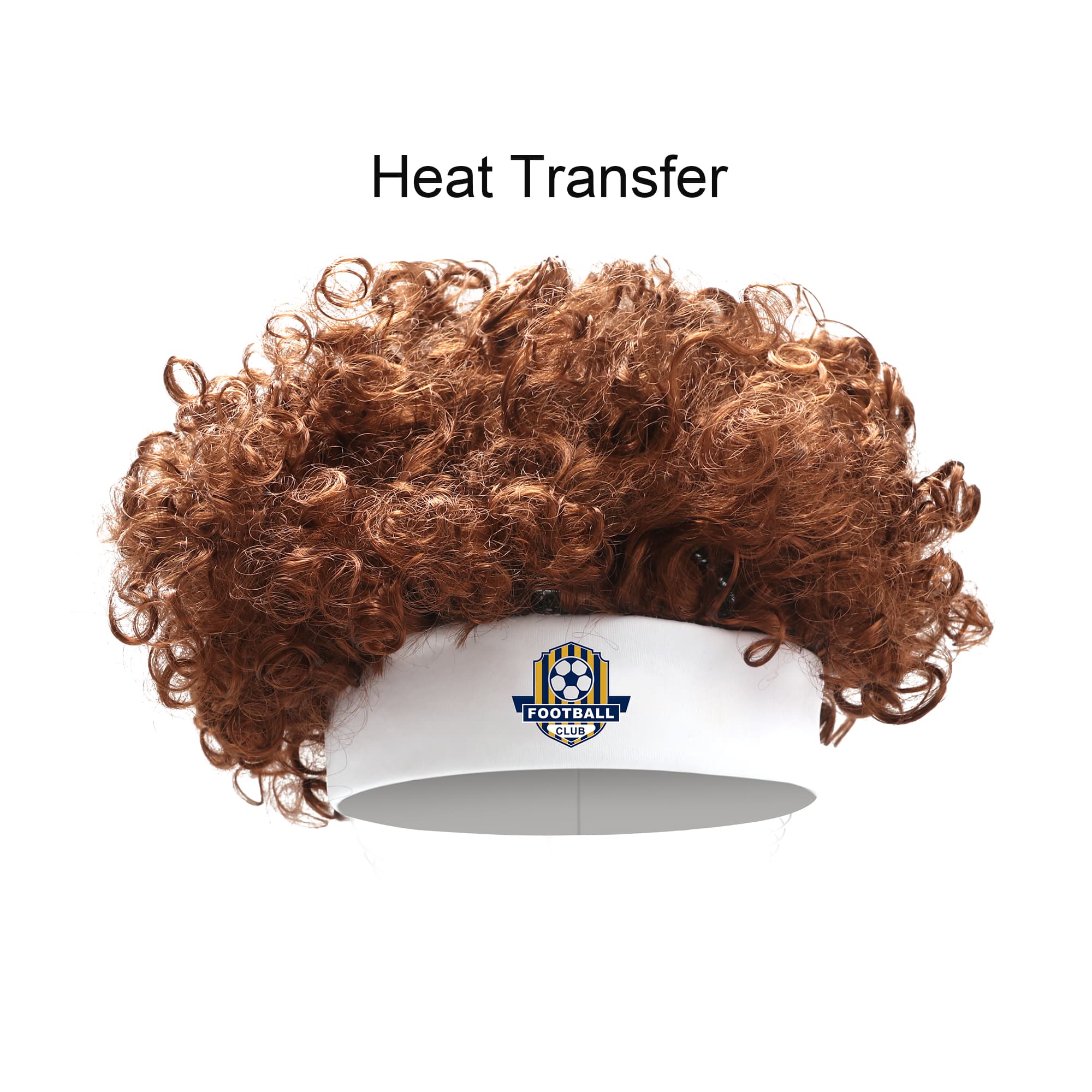 Solid Afro Headband Wig