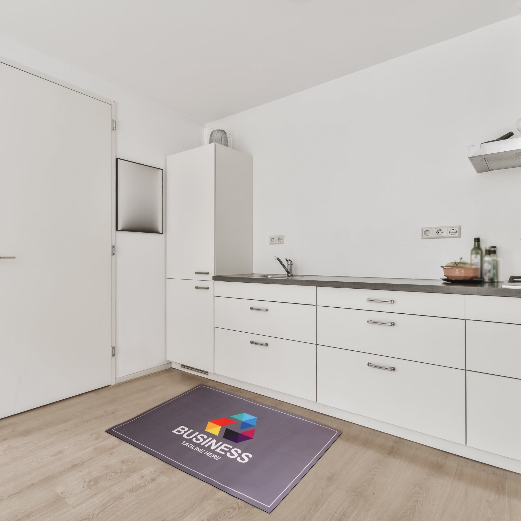 Diatomite Logo Mat