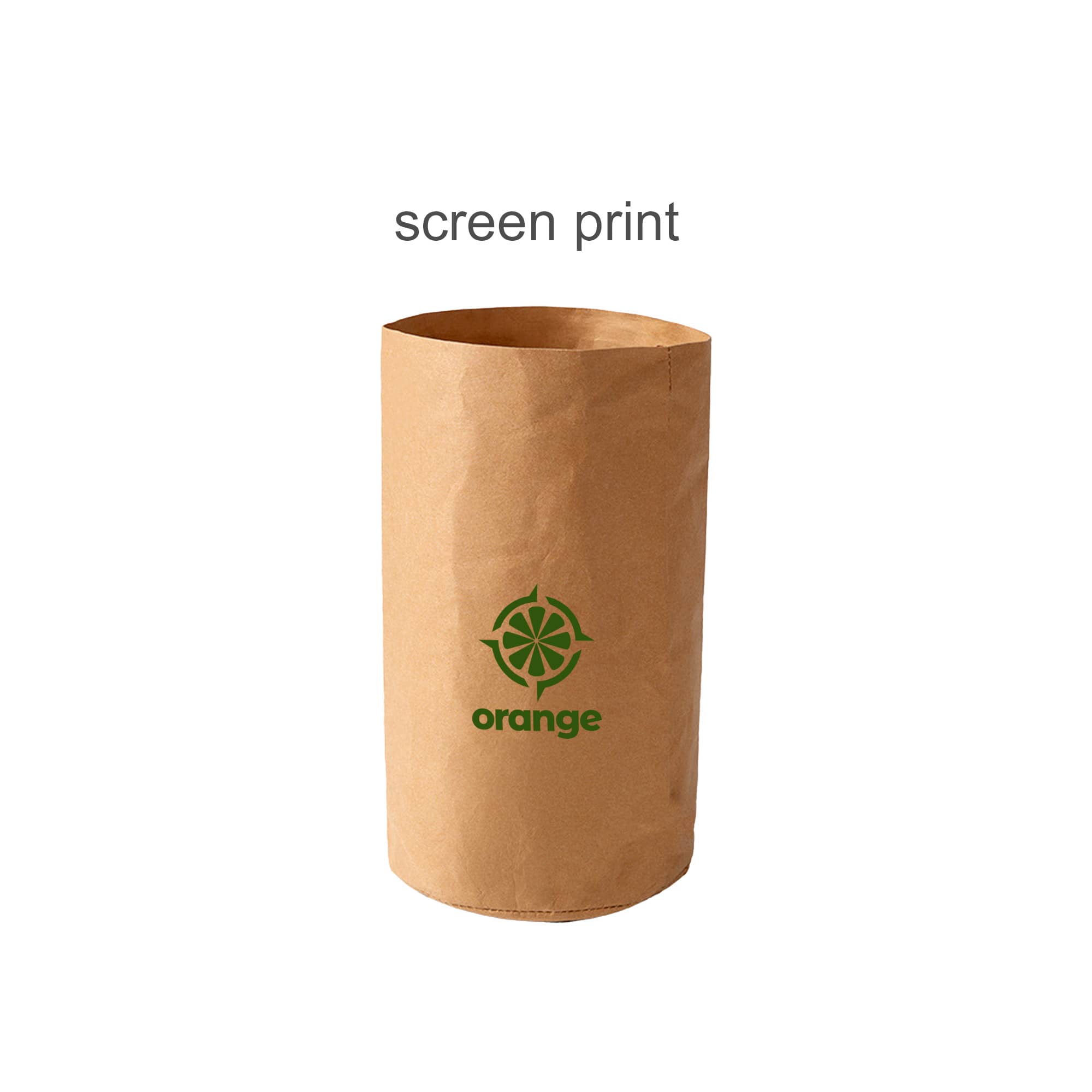 Large Washable Kraft Paper Bag(Dia 150 x H 280mm)