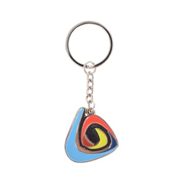 Custom Shaped Embossed Soft Enamel Keyring
