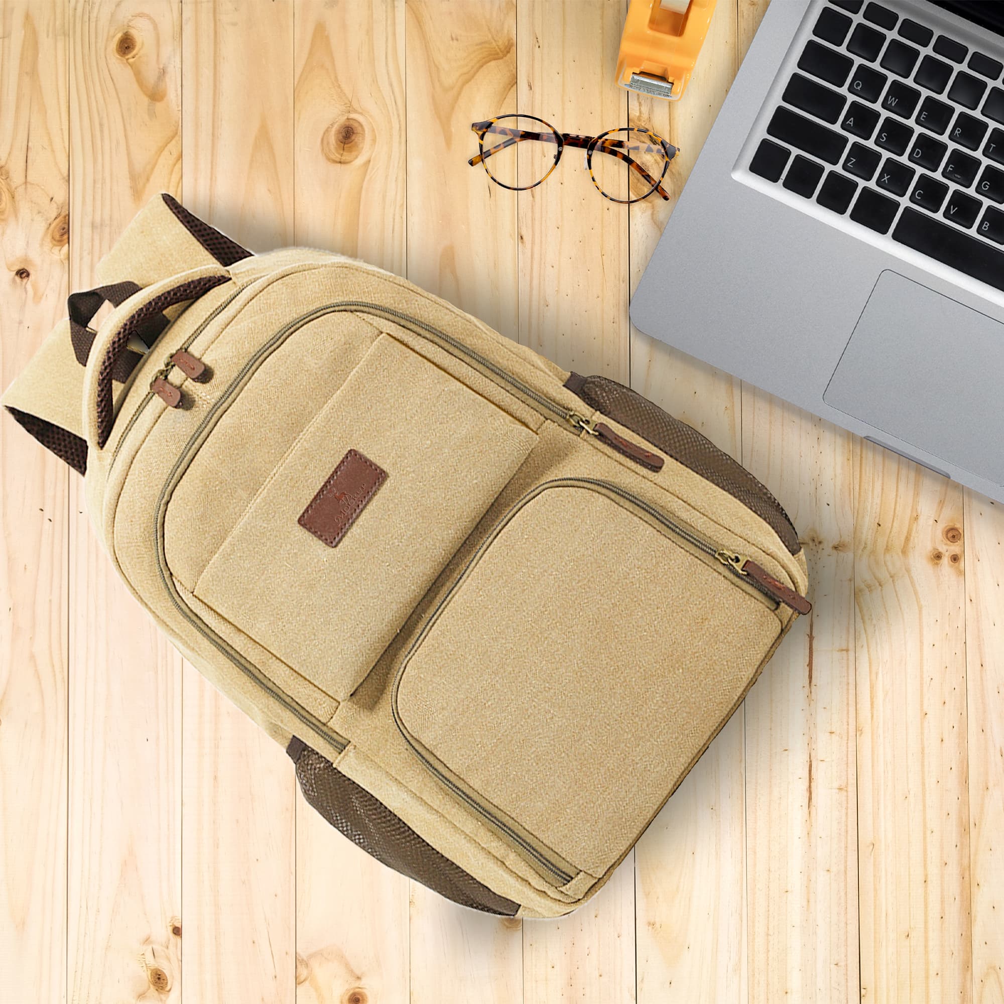 Canvas Laptop Backpack
