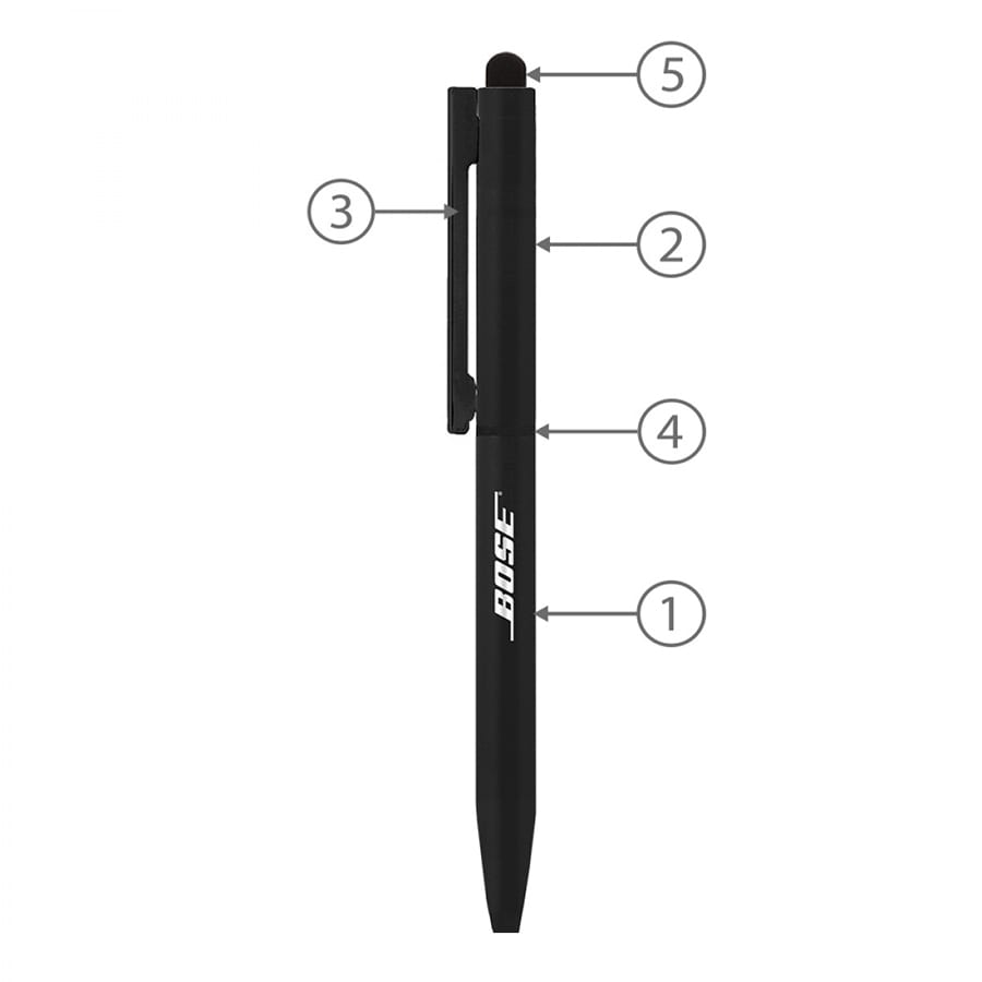 BND78XLS SARI STYLUS TWIST METAL BALL PEN