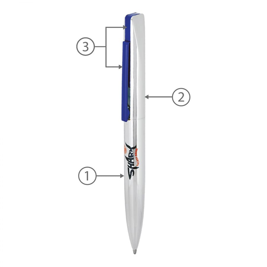 BND66 SLIM, TWIST METAL BALL PEN