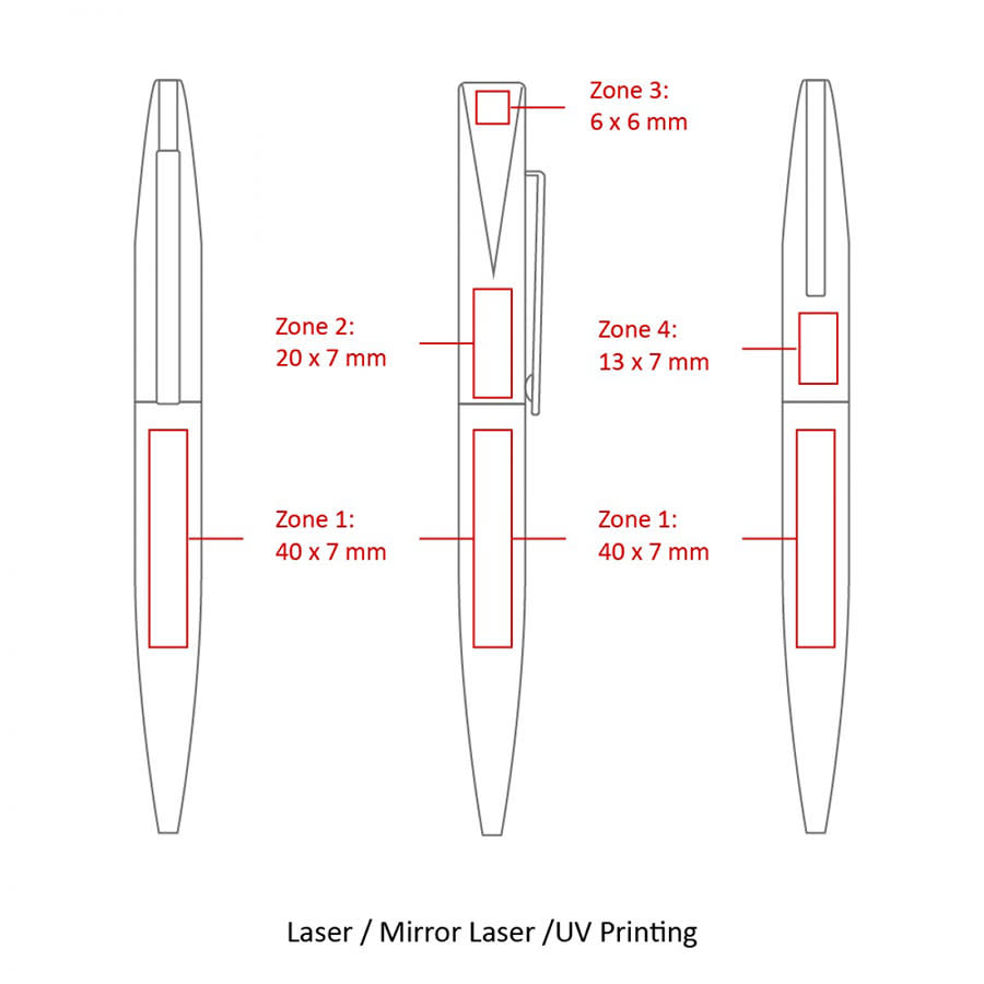 BND66 SLIM, TWIST METAL BALL PEN