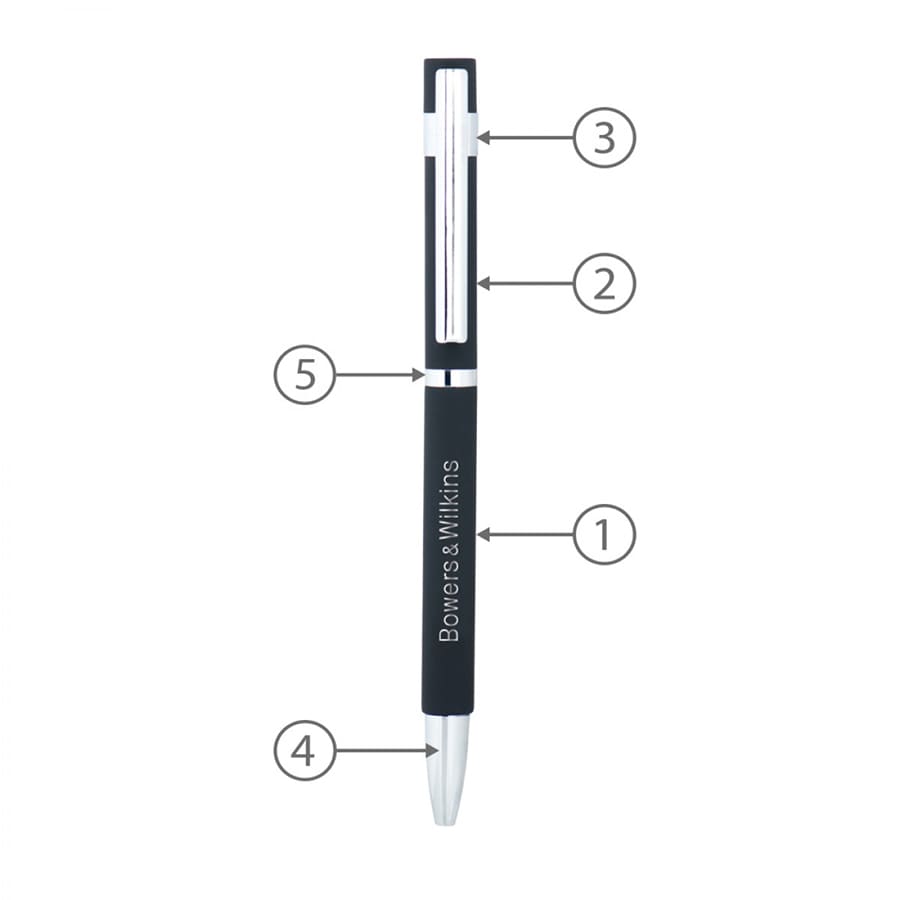Slim Hex Pens (Custom Made To Order - BND70XL)