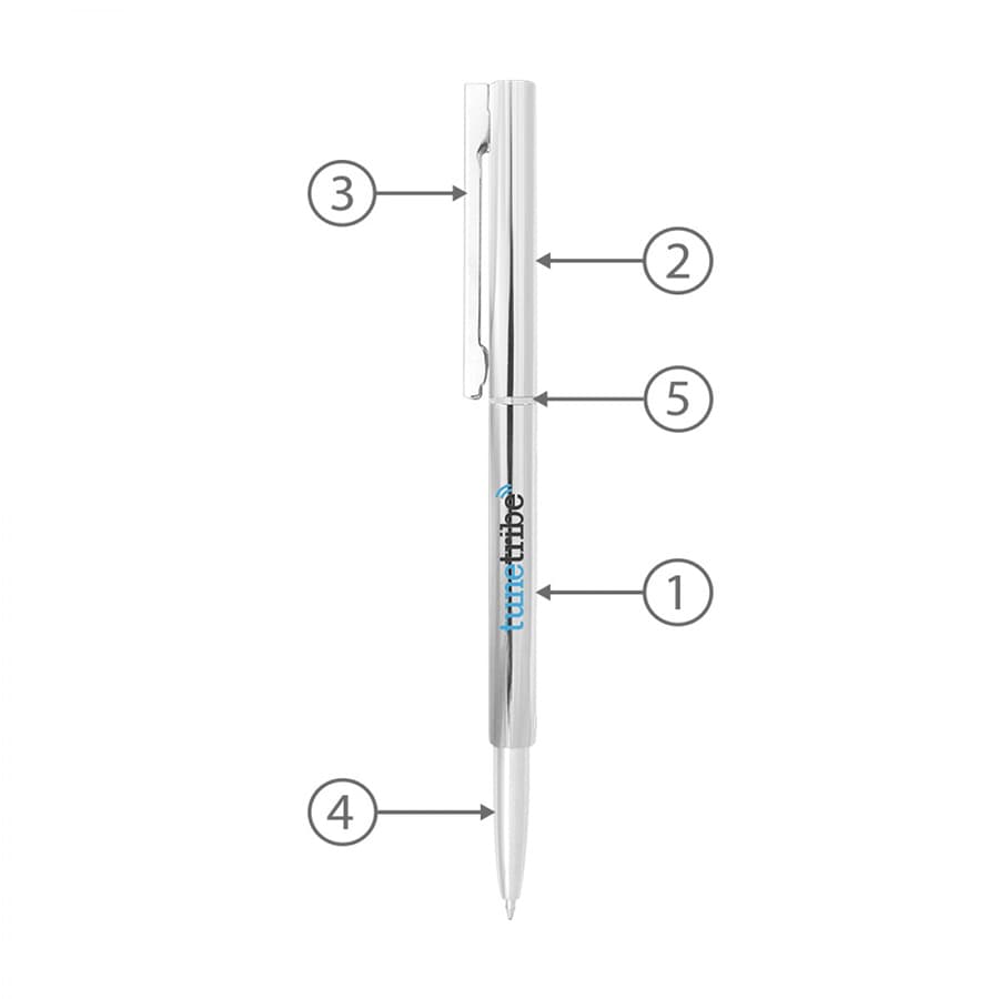 BND71 CLAP TWIST METAL BALL PEN