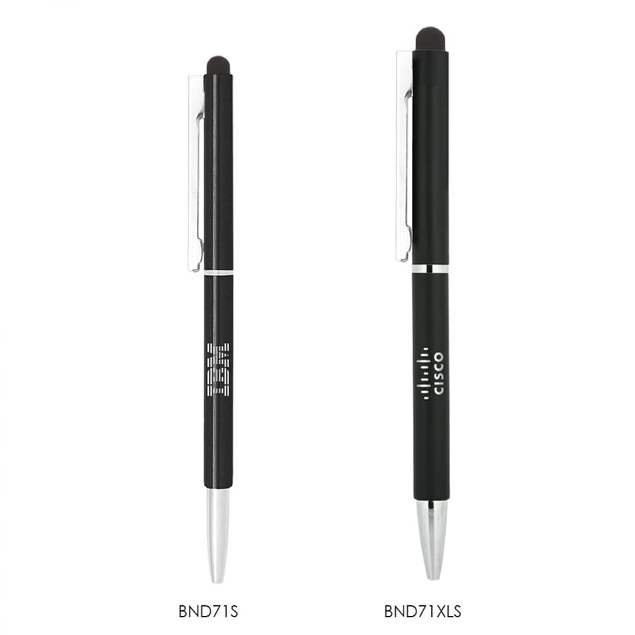BND71S CLAP STYLUS THIN TWIST METAL BALL PEN