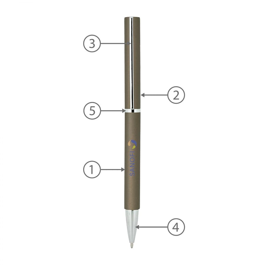 BND71XL TWIST METAL BALL PEN