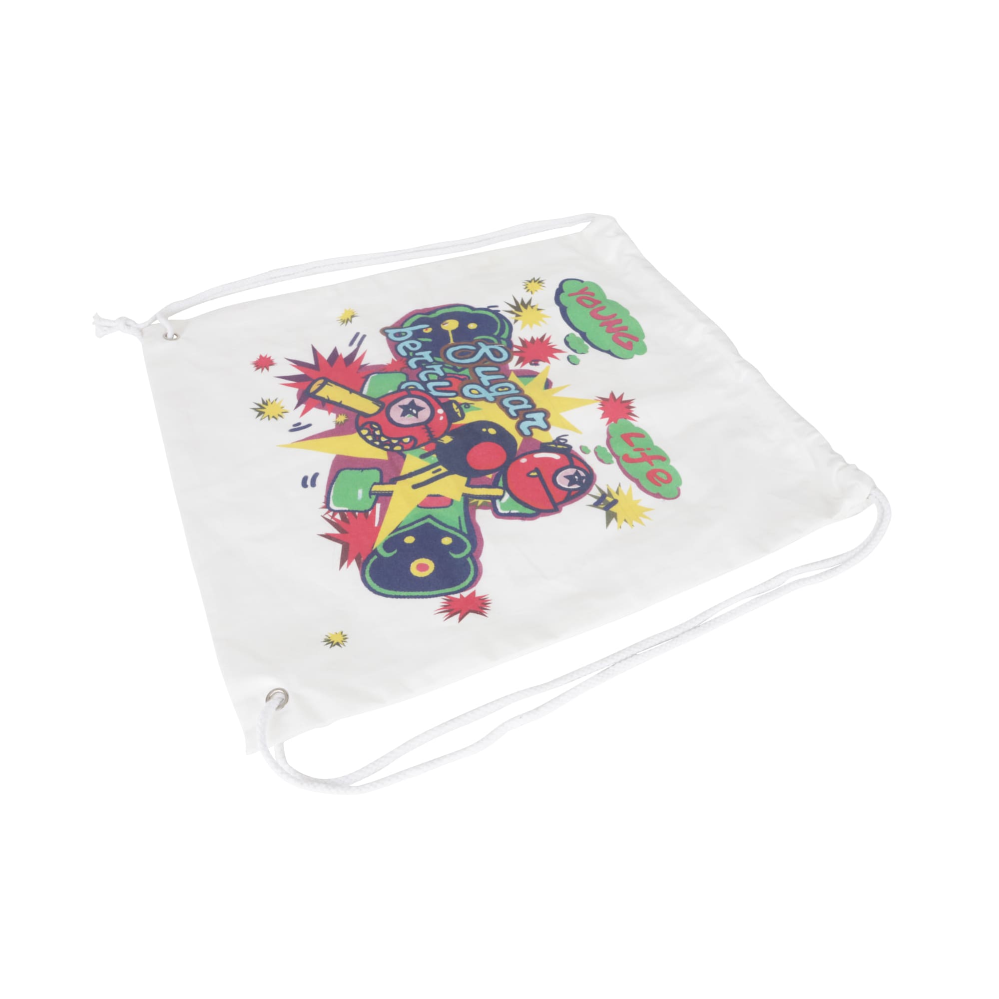 170gsm Digital Print Drawstring Cotton Bag